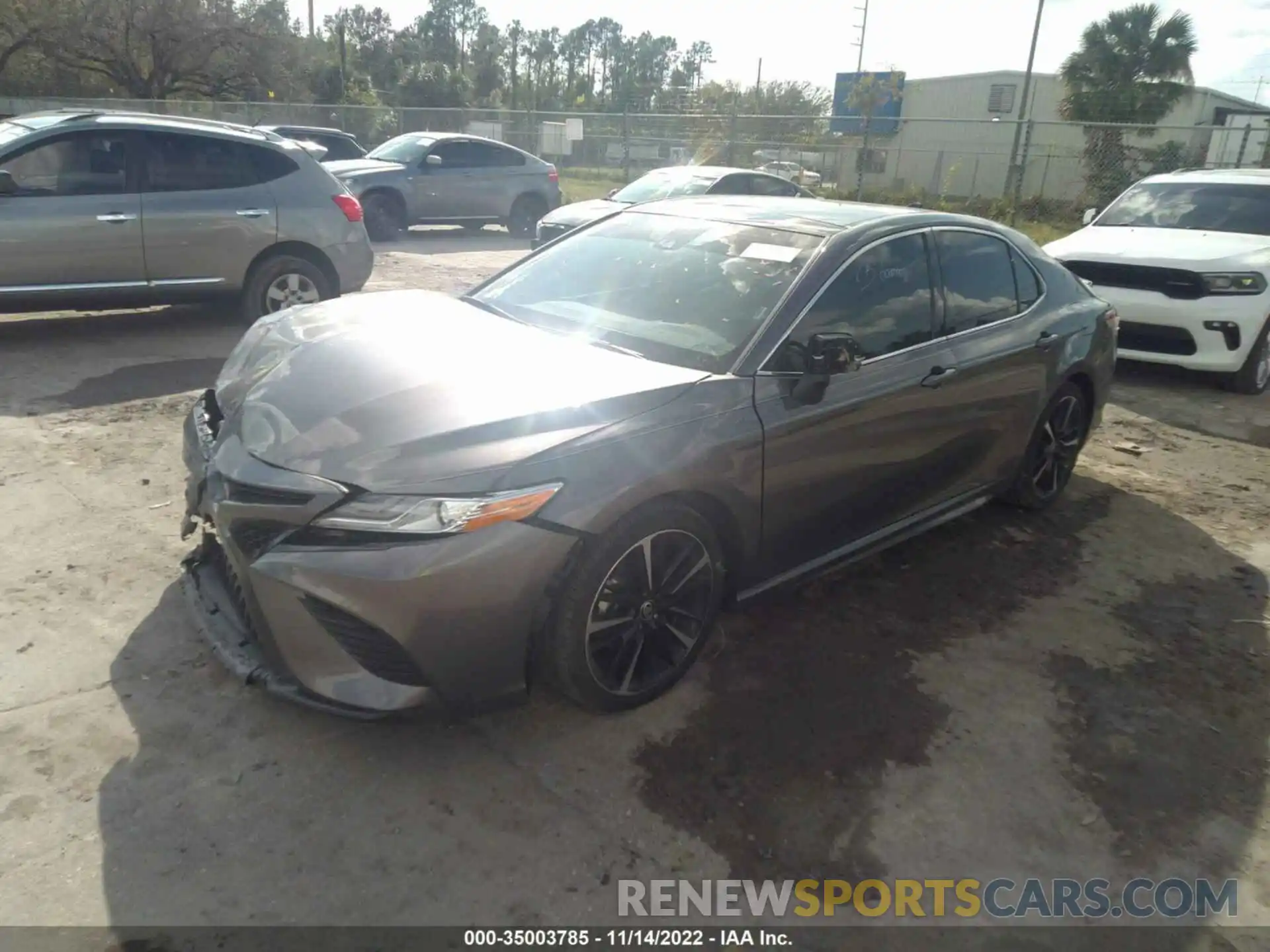 2 Photograph of a damaged car 4T1K61AK7LU982020 TOYOTA CAMRY 2020