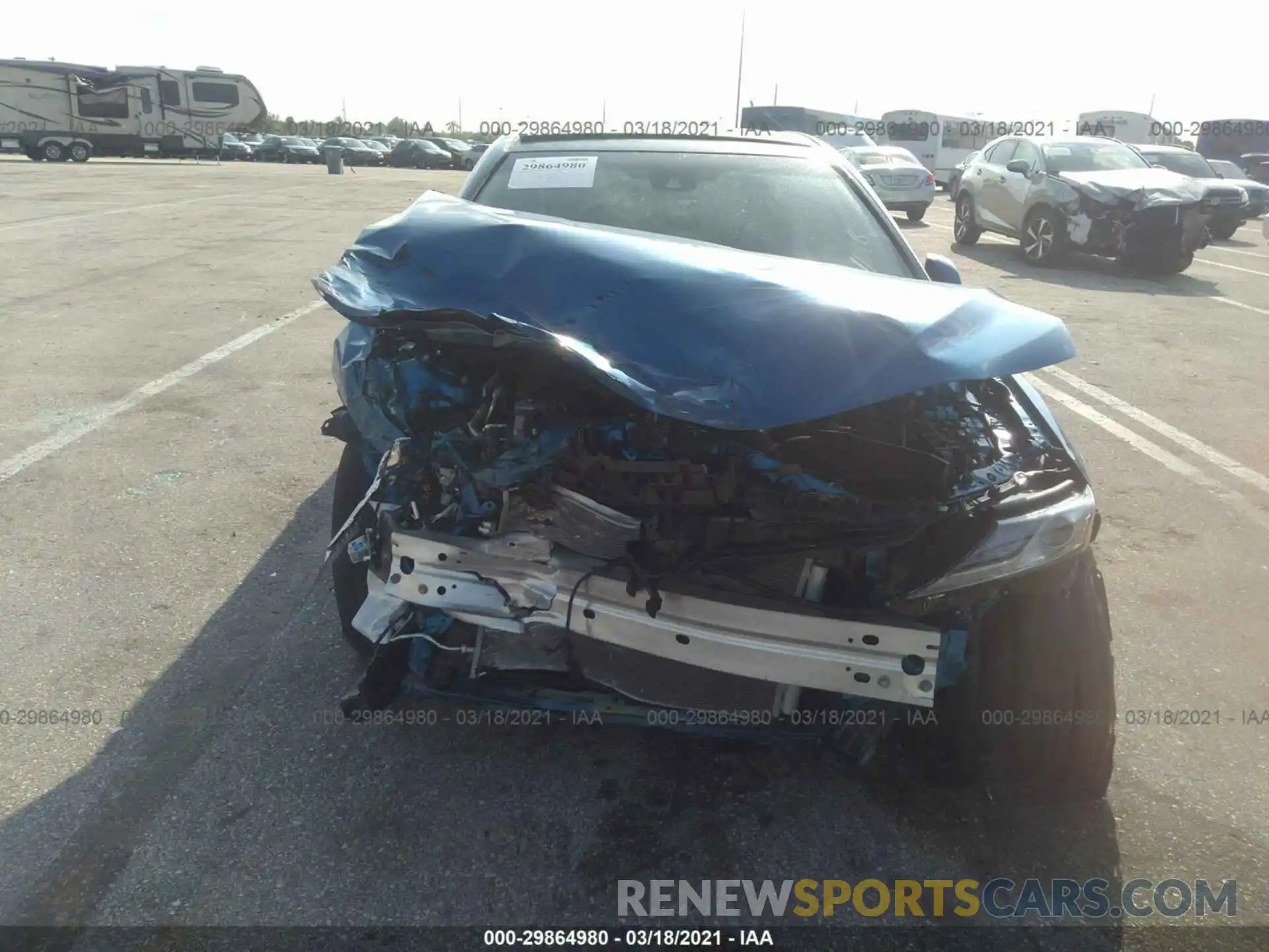 6 Photograph of a damaged car 4T1K61AK8LU301606 TOYOTA CAMRY 2020