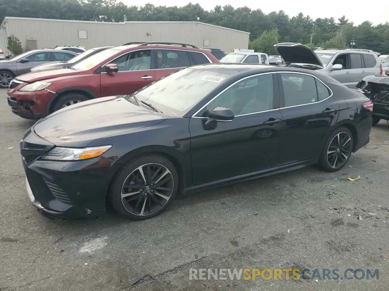 1 Photograph of a damaged car 4T1K61AK8LU313822 TOYOTA CAMRY 2020