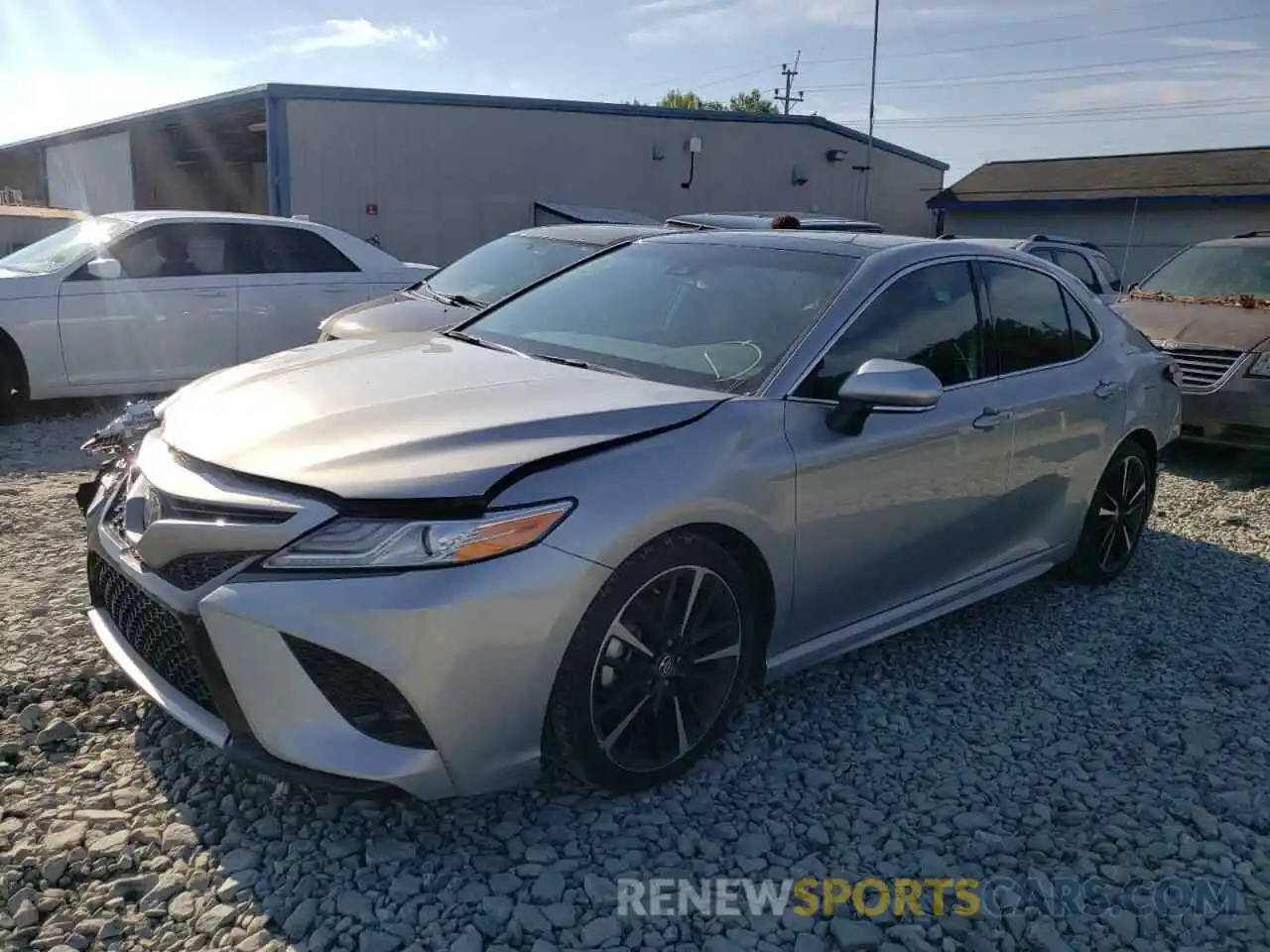 2 Photograph of a damaged car 4T1K61AK8LU322231 TOYOTA CAMRY 2020