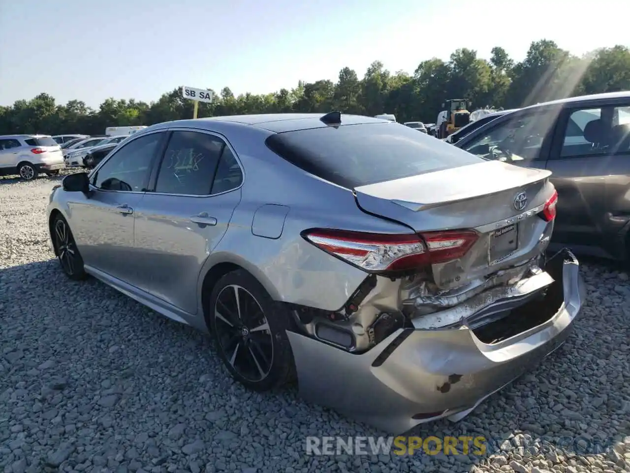 3 Photograph of a damaged car 4T1K61AK8LU322231 TOYOTA CAMRY 2020