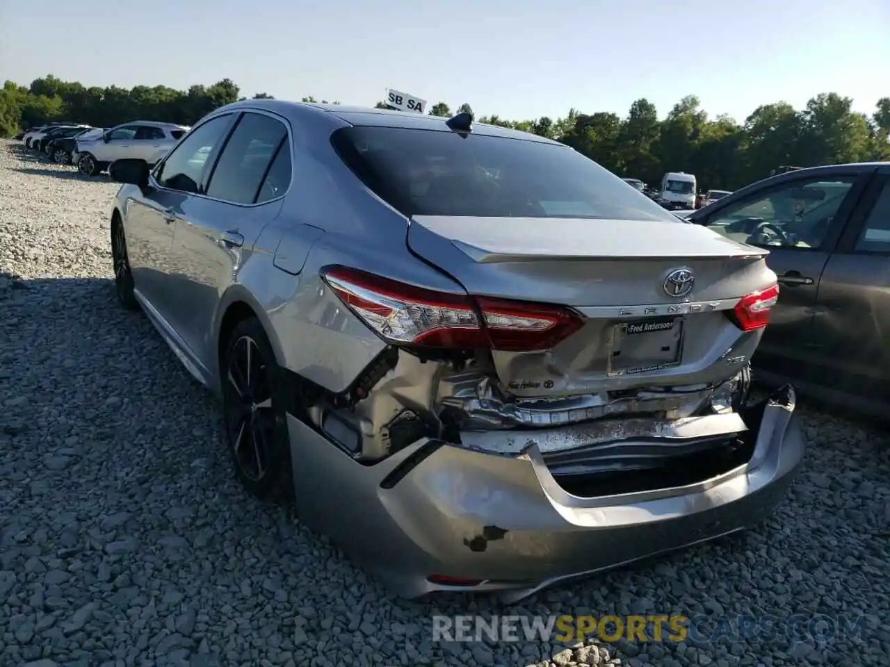 9 Photograph of a damaged car 4T1K61AK8LU322231 TOYOTA CAMRY 2020