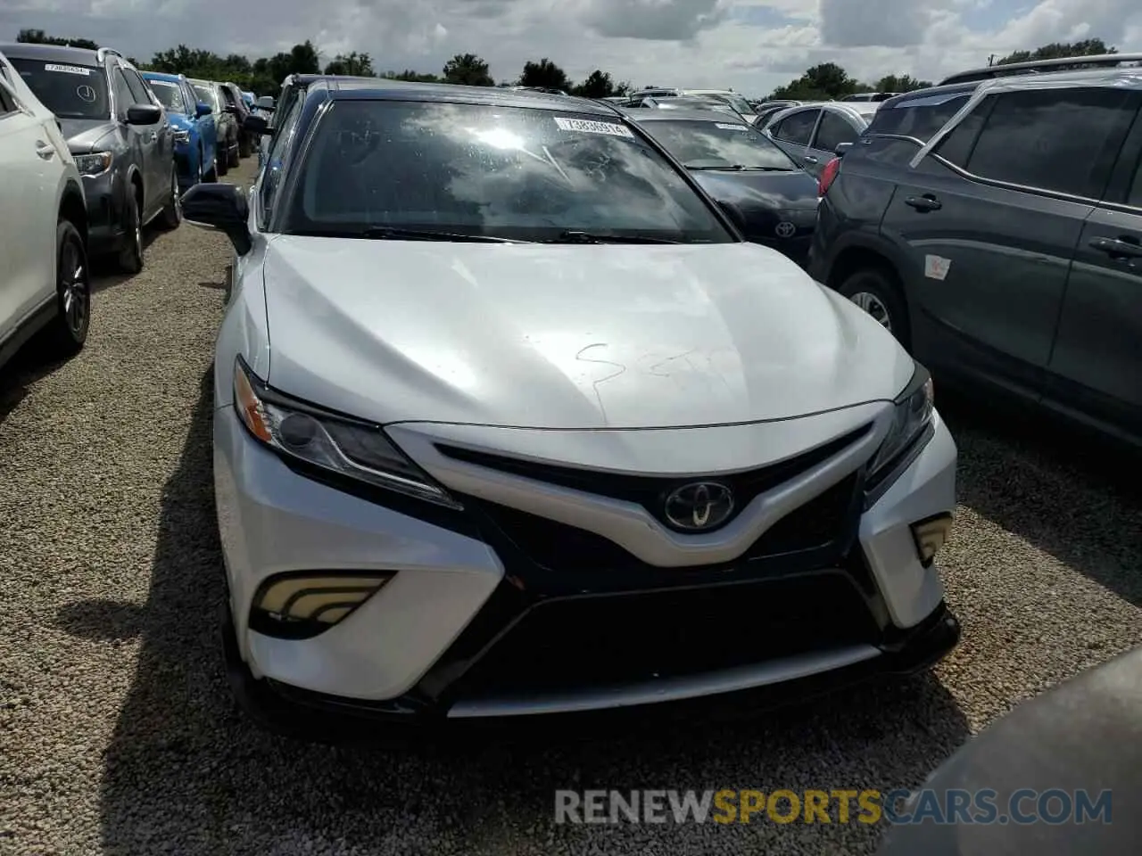 5 Photograph of a damaged car 4T1K61AK8LU325260 TOYOTA CAMRY 2020