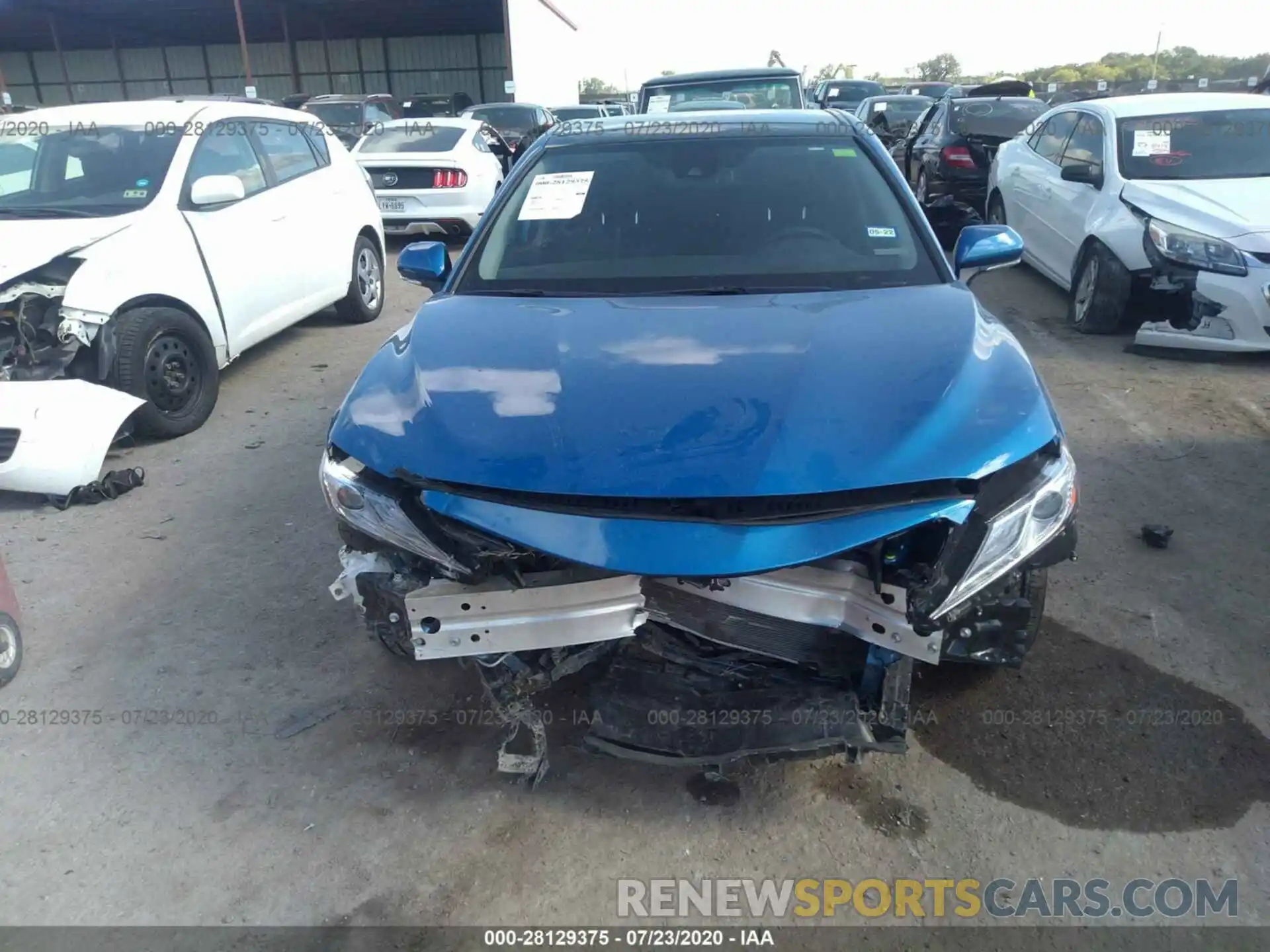 6 Photograph of a damaged car 4T1K61AK8LU350191 TOYOTA CAMRY 2020