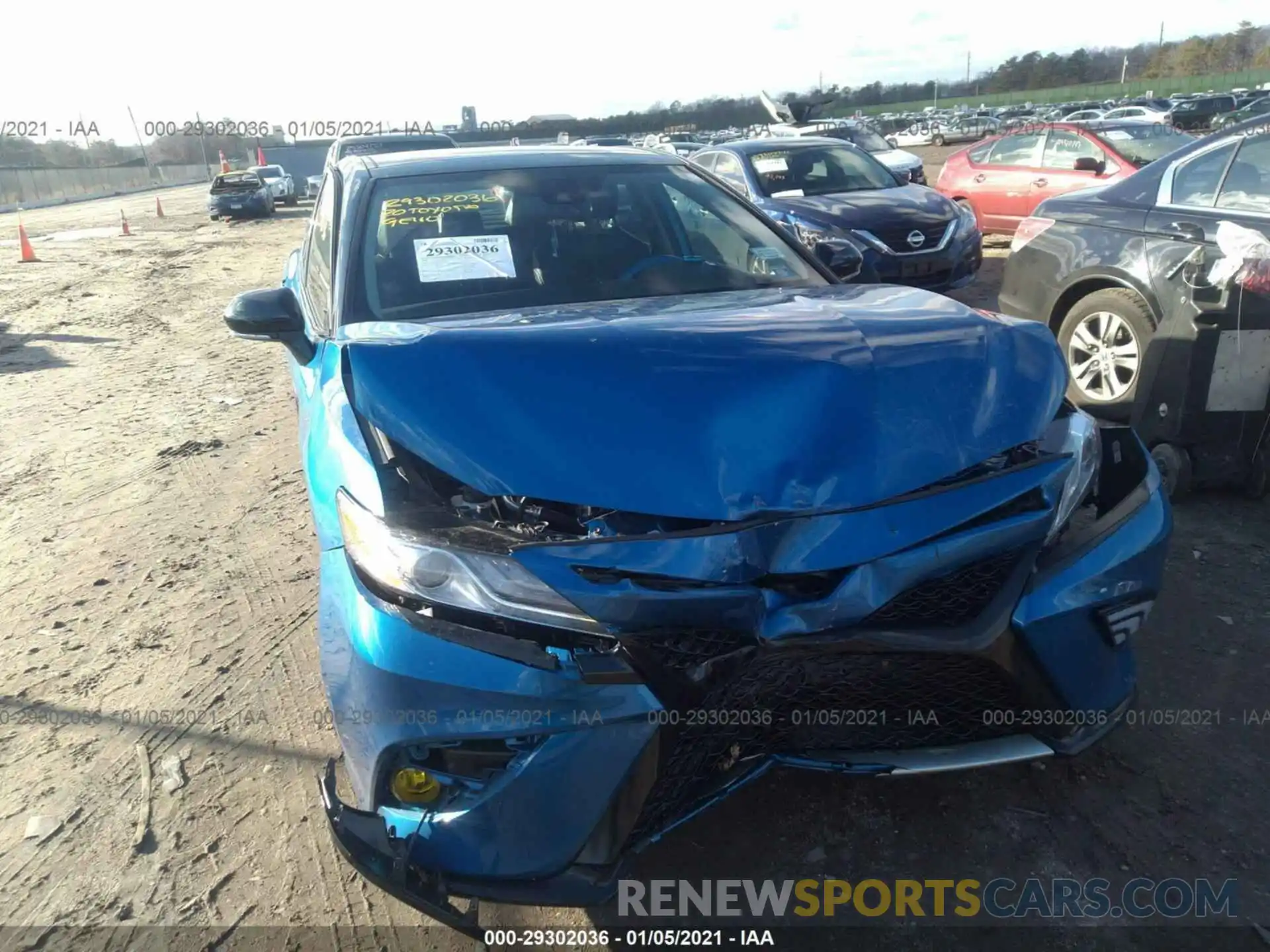 6 Photograph of a damaged car 4T1K61AK8LU354273 TOYOTA CAMRY 2020