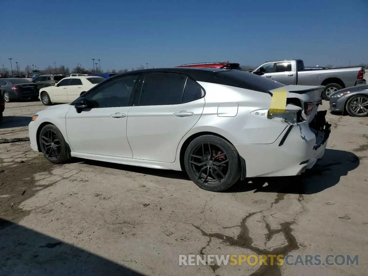 2 Photograph of a damaged car 4T1K61AK8LU363846 TOYOTA CAMRY 2020