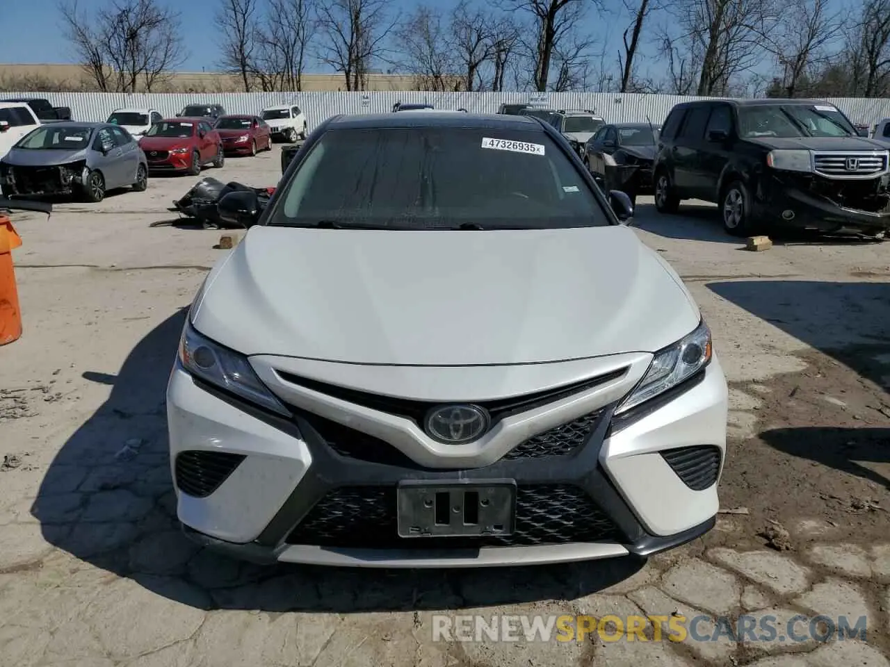 5 Photograph of a damaged car 4T1K61AK8LU363846 TOYOTA CAMRY 2020
