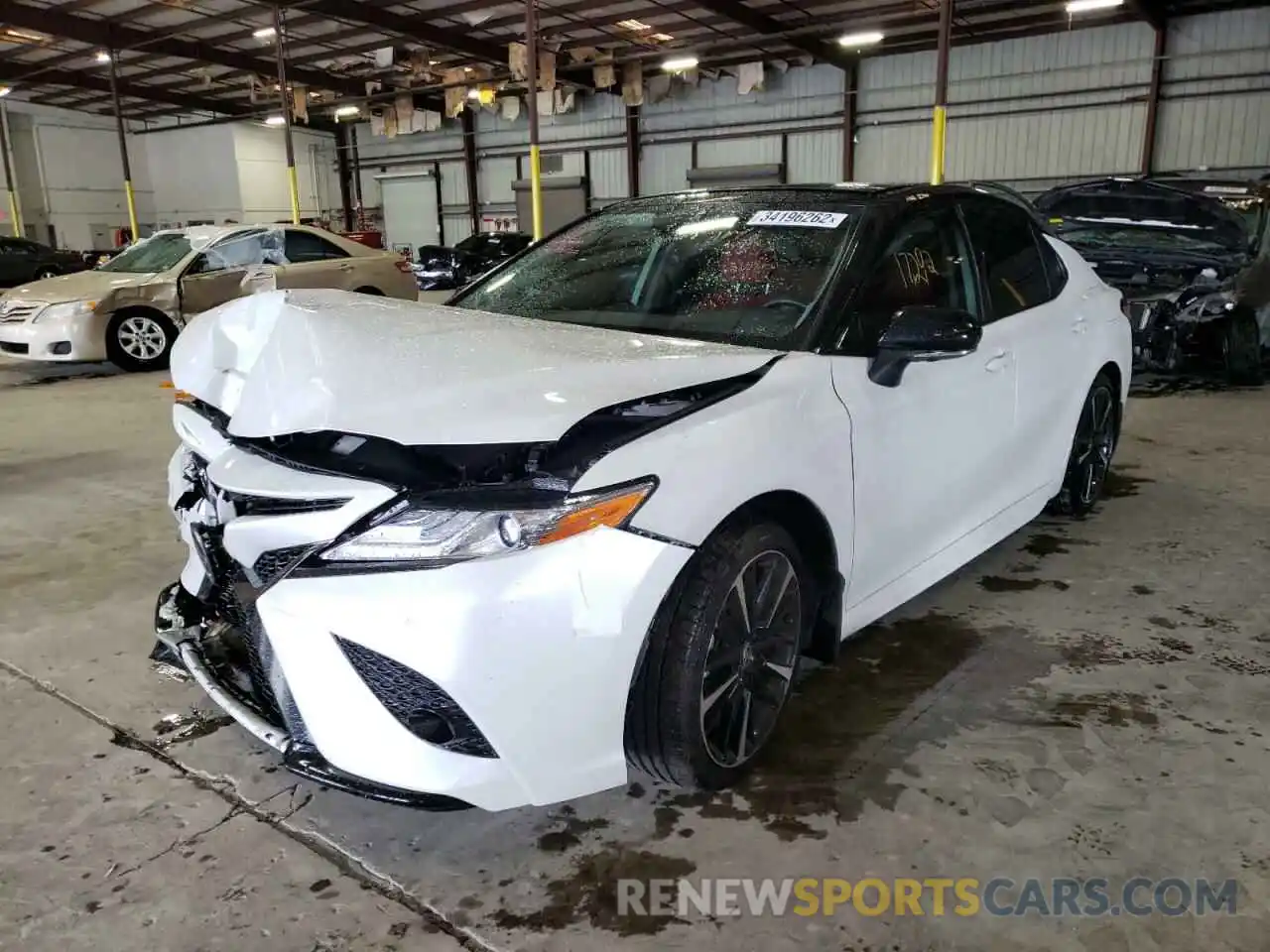 2 Photograph of a damaged car 4T1K61AK8LU370084 TOYOTA CAMRY 2020