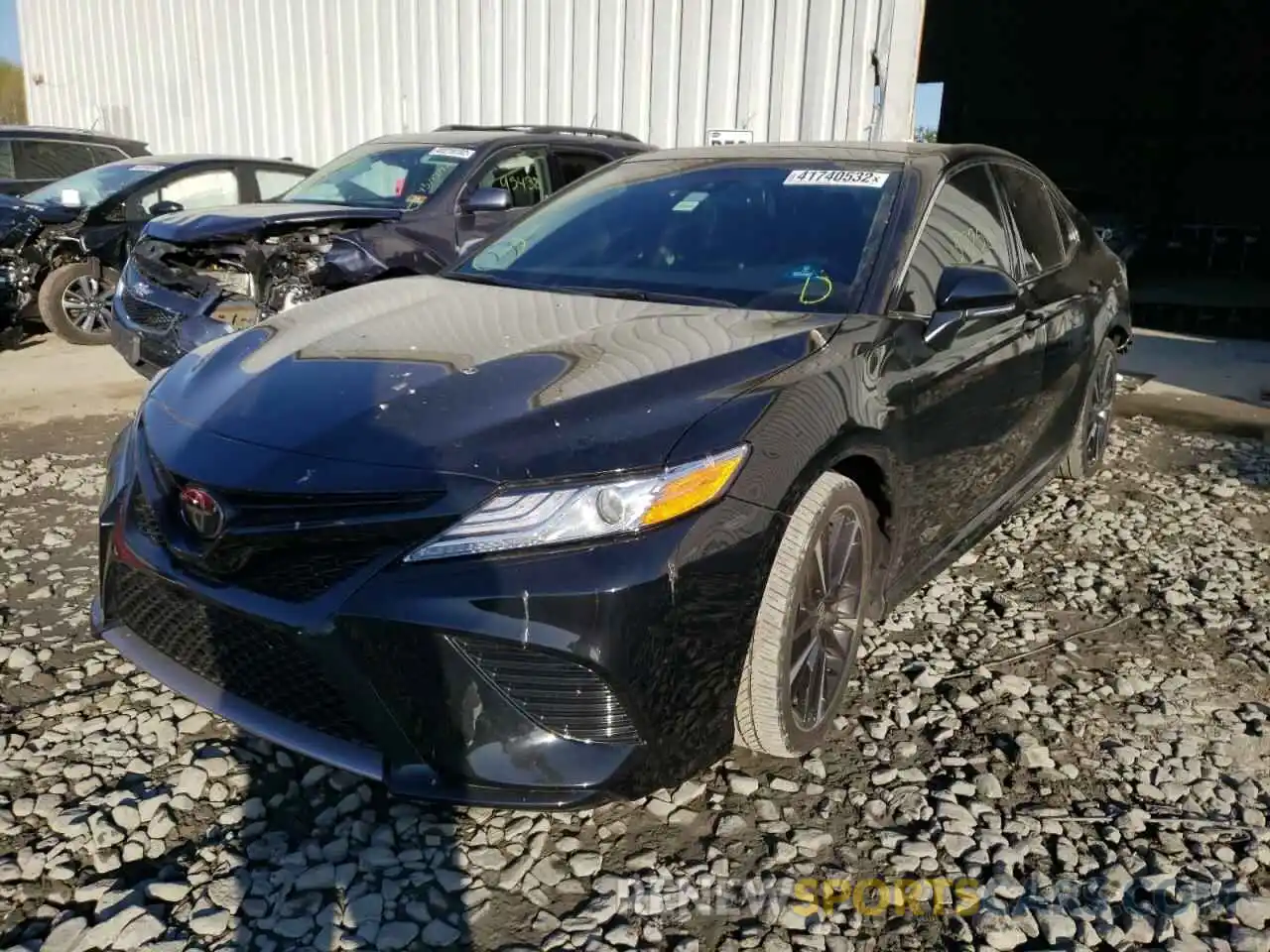 2 Photograph of a damaged car 4T1K61AK8LU378993 TOYOTA CAMRY 2020