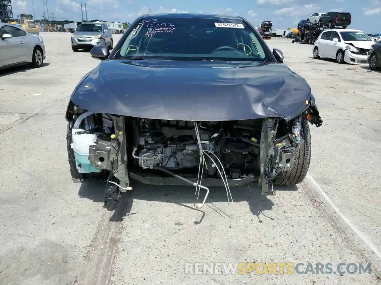 9 Photograph of a damaged car 4T1K61AK8LU390402 TOYOTA CAMRY 2020