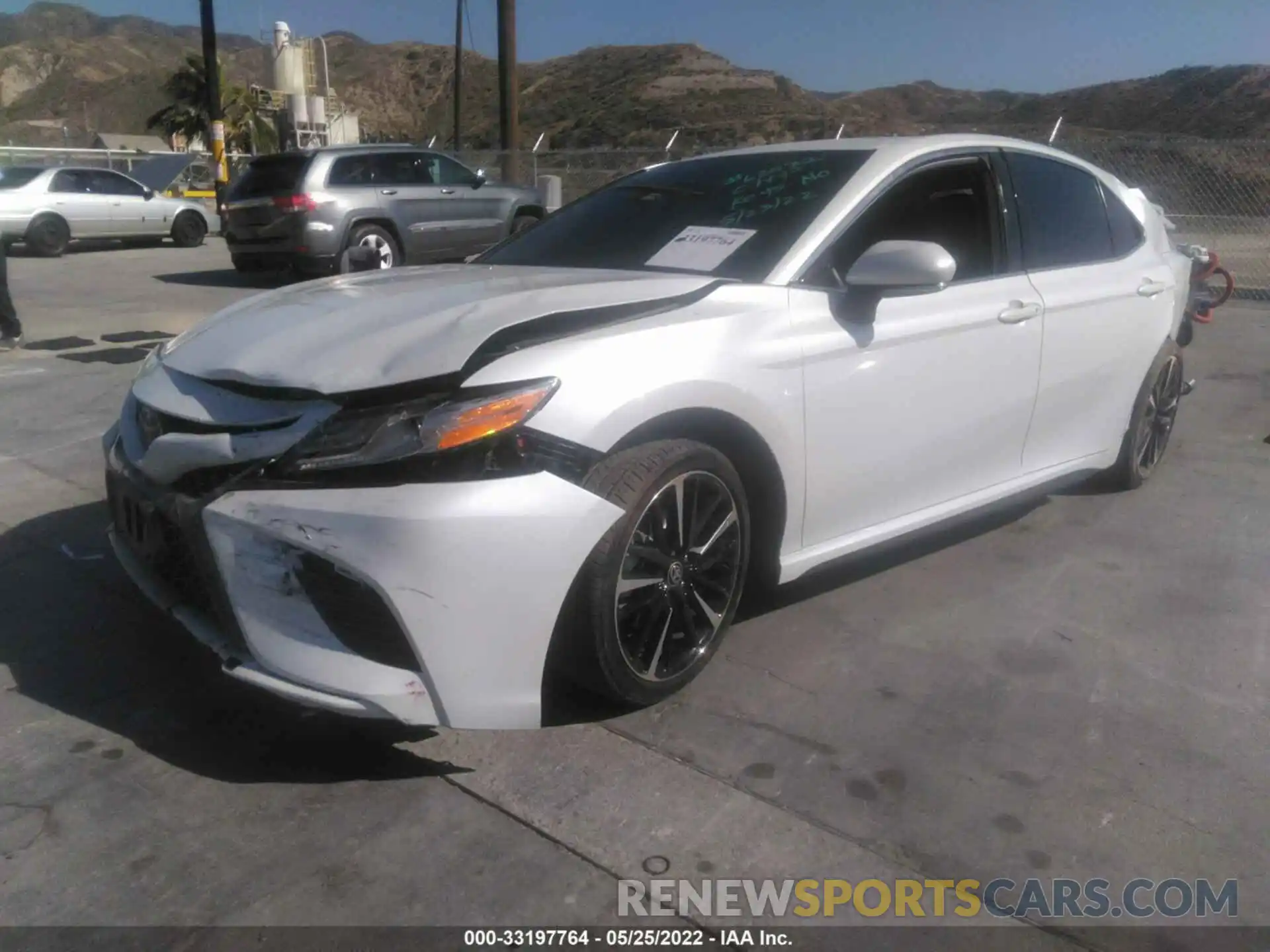 2 Photograph of a damaged car 4T1K61AK8LU503720 TOYOTA CAMRY 2020