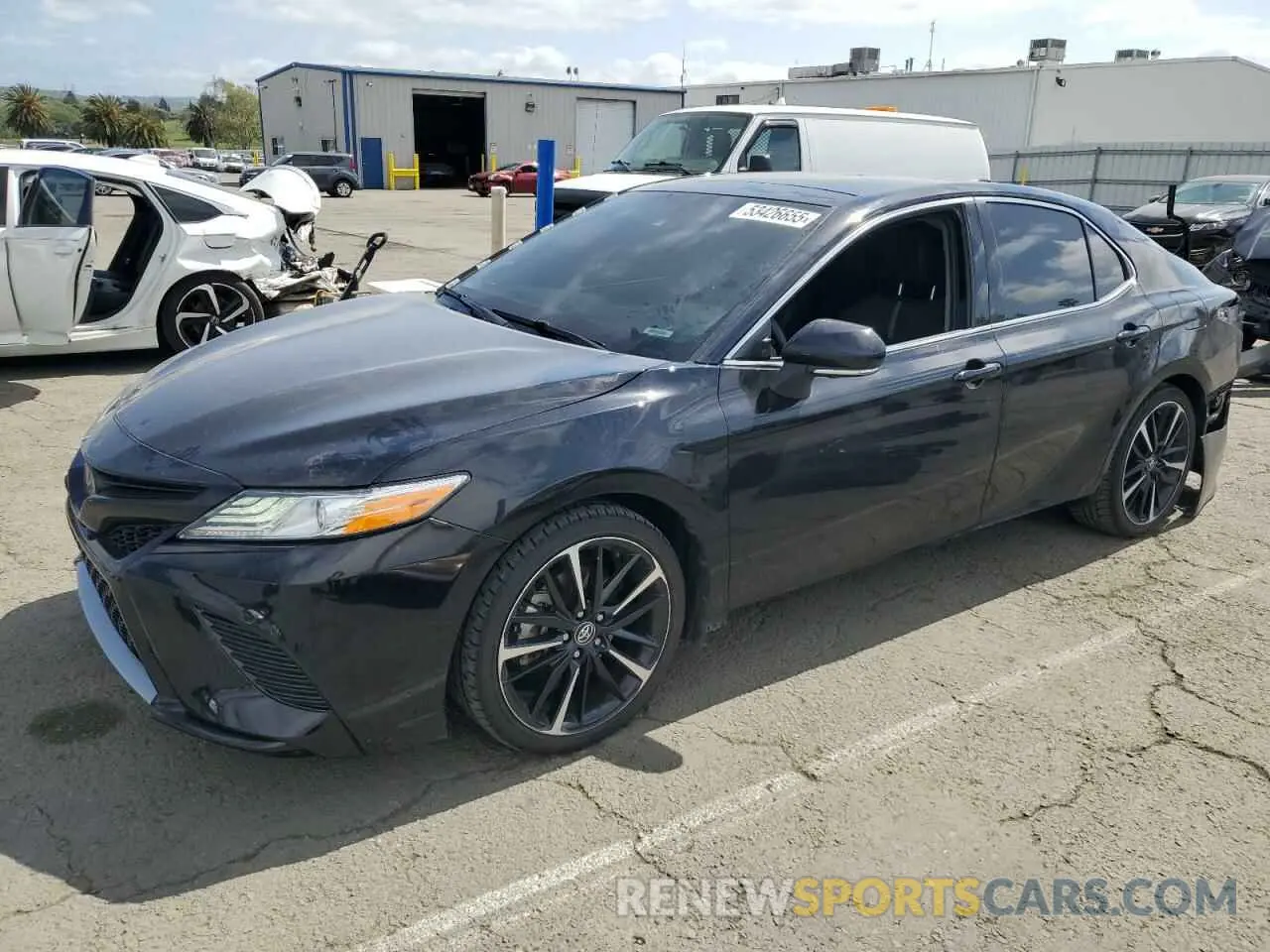 1 Photograph of a damaged car 4T1K61AK8LU863358 TOYOTA CAMRY 2020