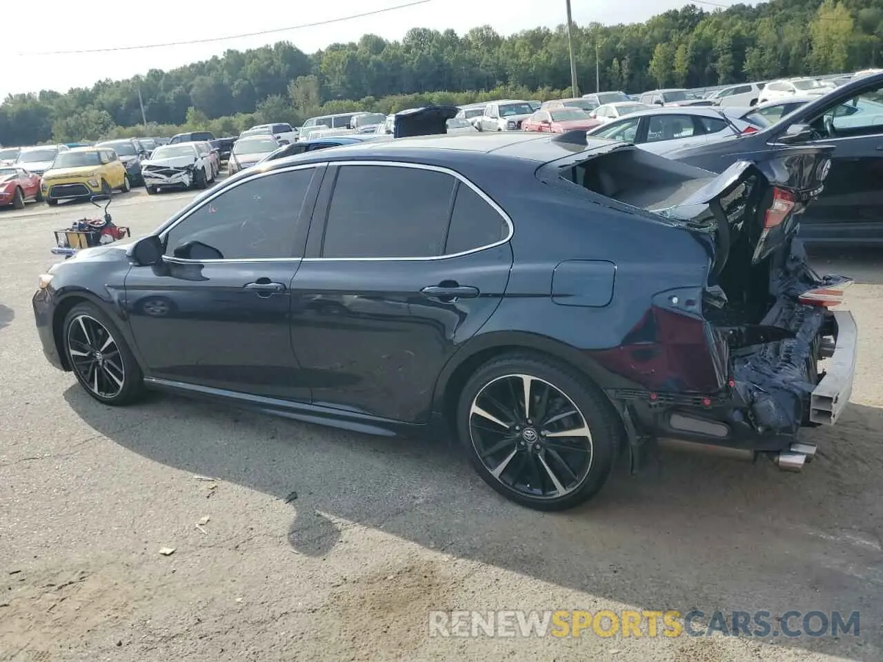 2 Photograph of a damaged car 4T1K61AK8LU891015 TOYOTA CAMRY 2020