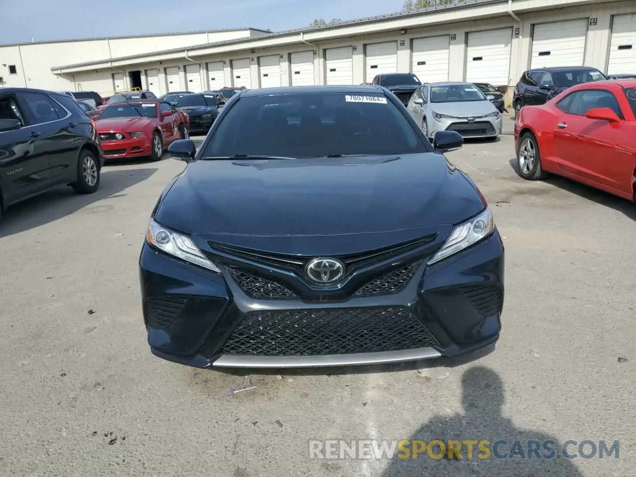 5 Photograph of a damaged car 4T1K61AK8LU891015 TOYOTA CAMRY 2020