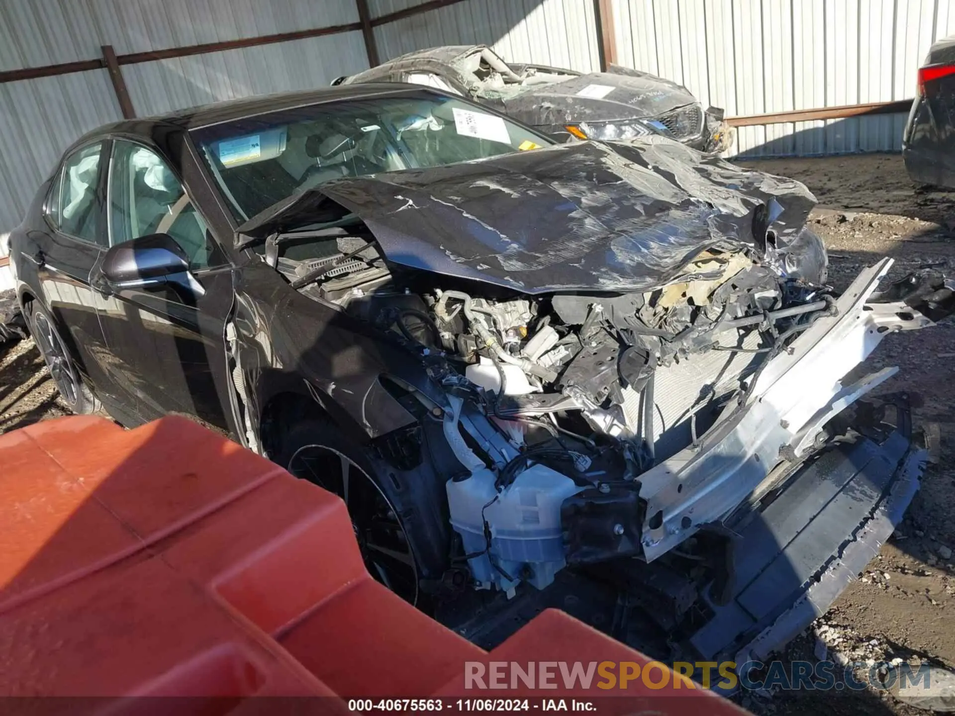 1 Photograph of a damaged car 4T1K61AK8LU919380 TOYOTA CAMRY 2020