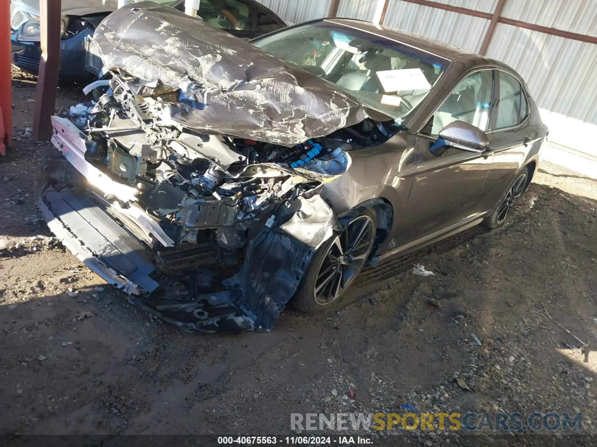 2 Photograph of a damaged car 4T1K61AK8LU919380 TOYOTA CAMRY 2020