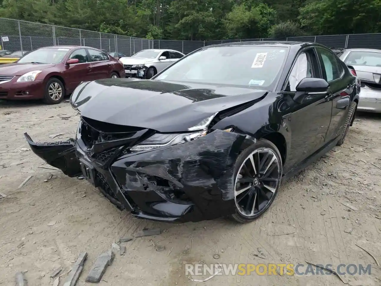 2 Photograph of a damaged car 4T1K61AK8LU926667 TOYOTA CAMRY 2020