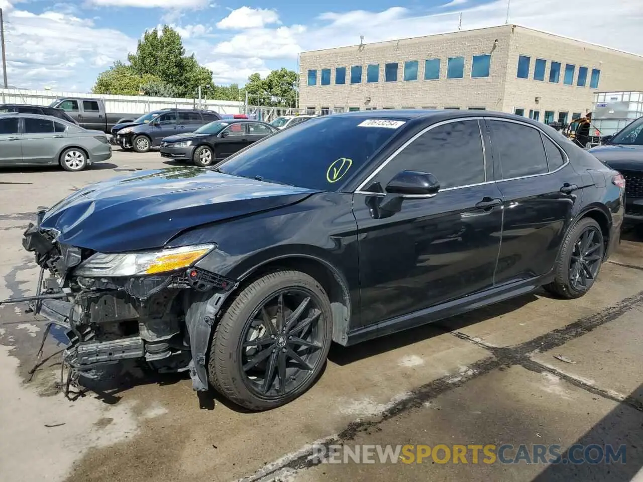 1 Photograph of a damaged car 4T1K61AK9LU300884 TOYOTA CAMRY 2020