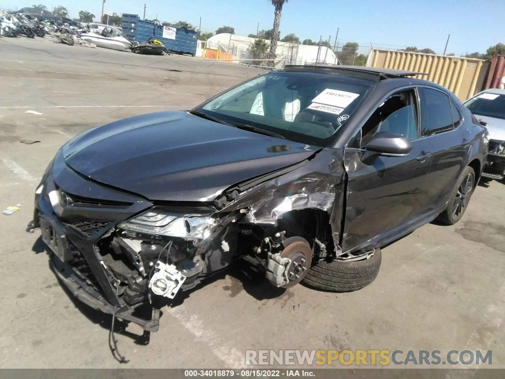 2 Photograph of a damaged car 4T1K61AK9LU300982 TOYOTA CAMRY 2020