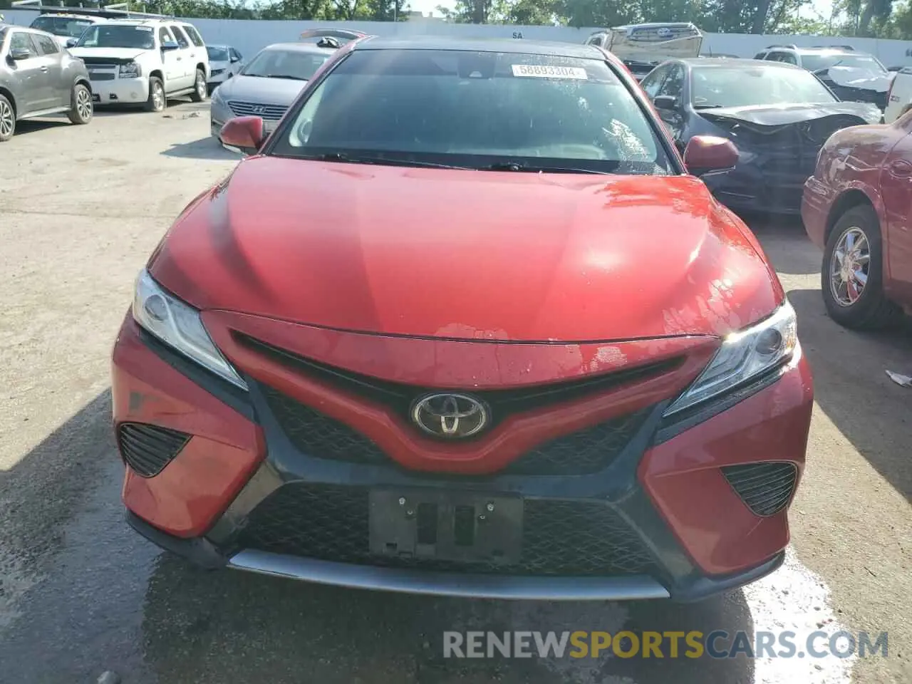 5 Photograph of a damaged car 4T1K61AK9LU315403 TOYOTA CAMRY 2020