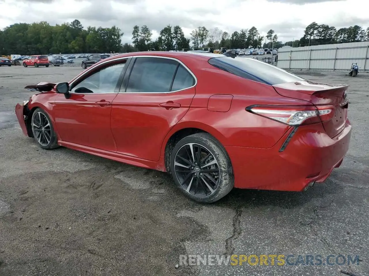 2 Photograph of a damaged car 4T1K61AK9LU344304 TOYOTA CAMRY 2020