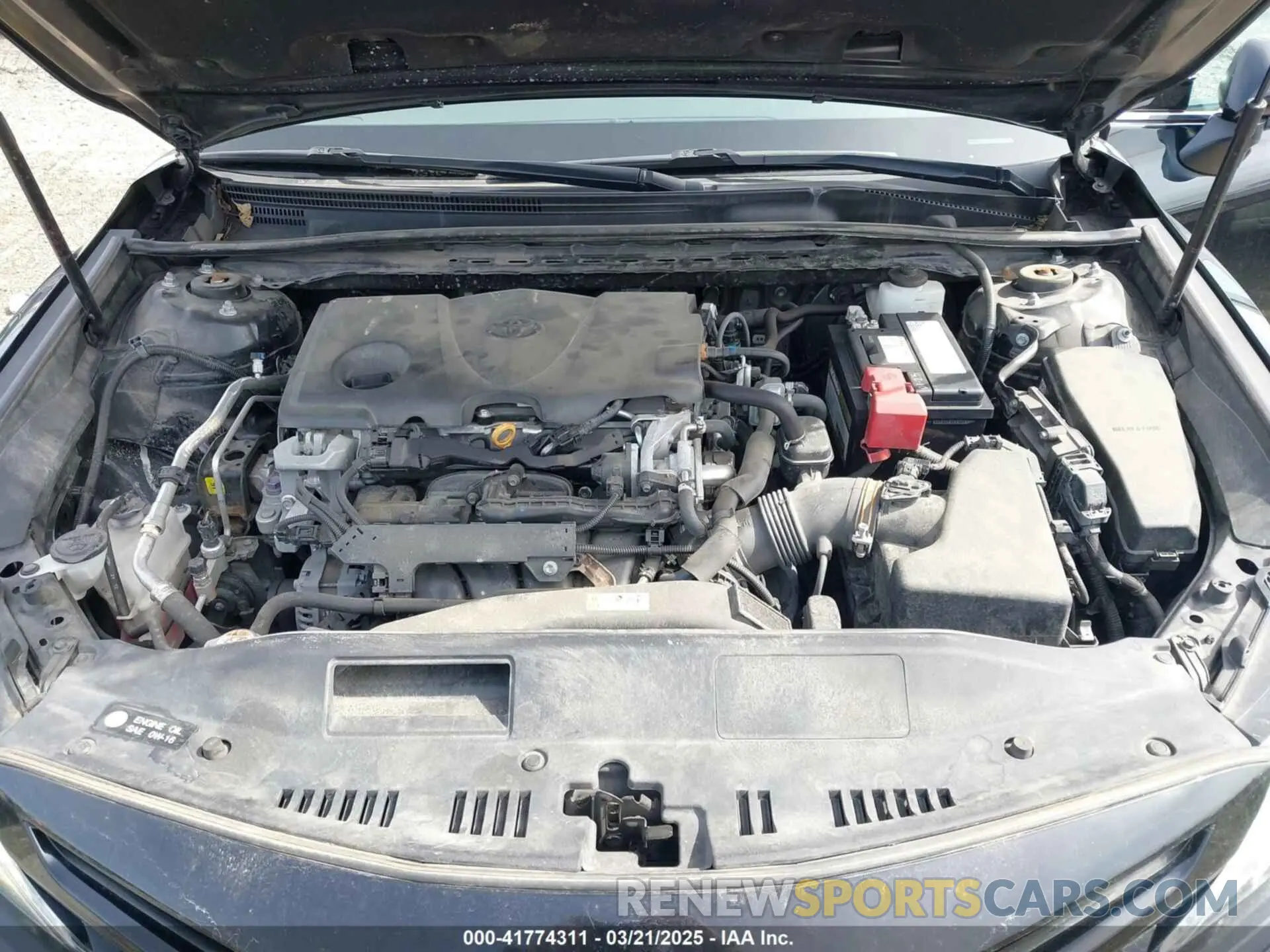 10 Photograph of a damaged car 4T1K61AK9LU377478 TOYOTA CAMRY 2020