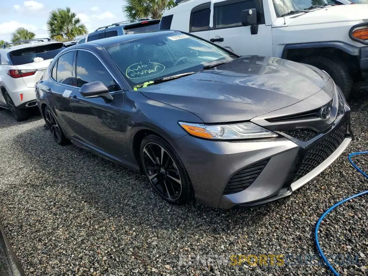 4 Photograph of a damaged car 4T1K61AK9LU869198 TOYOTA CAMRY 2020