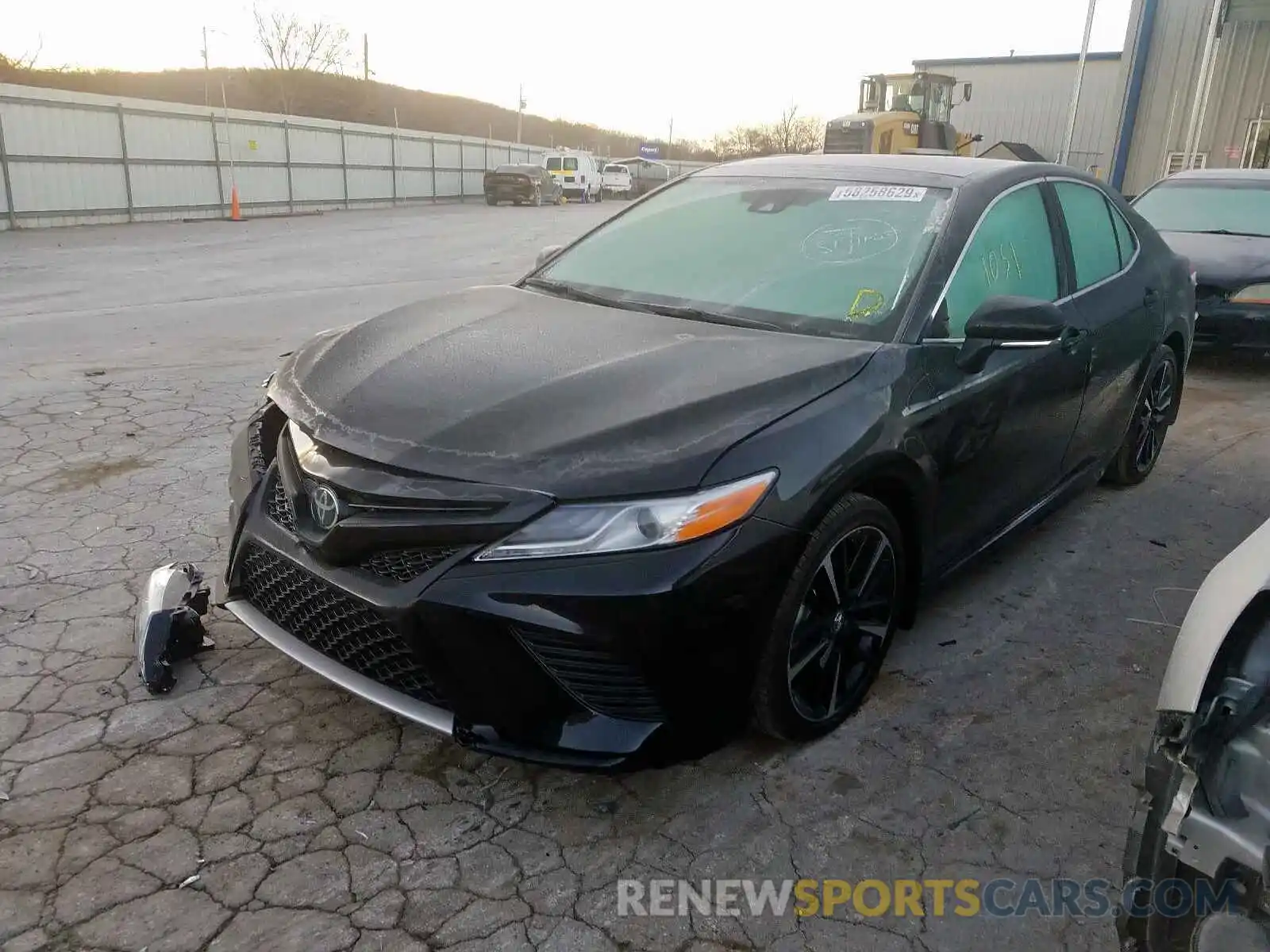 2 Photograph of a damaged car 4T1K61AK9LU872814 TOYOTA CAMRY 2020