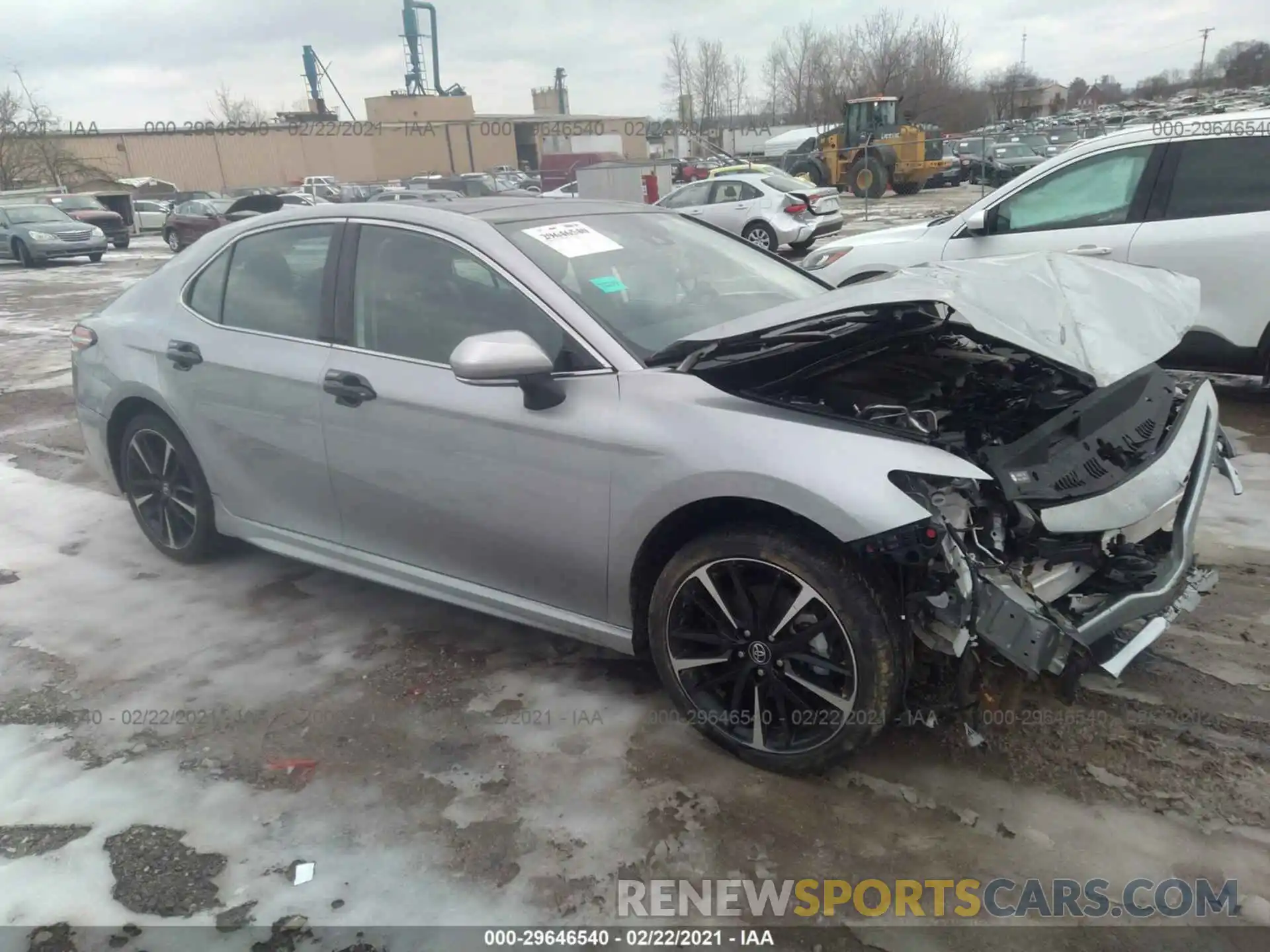 1 Photograph of a damaged car 4T1K61AK9LU928931 TOYOTA CAMRY 2020