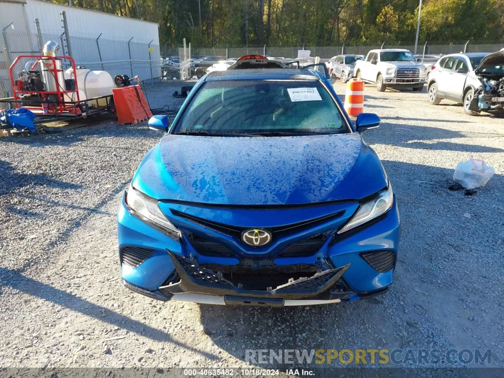 12 Photograph of a damaged car 4T1K61AKXLU314342 TOYOTA CAMRY 2020