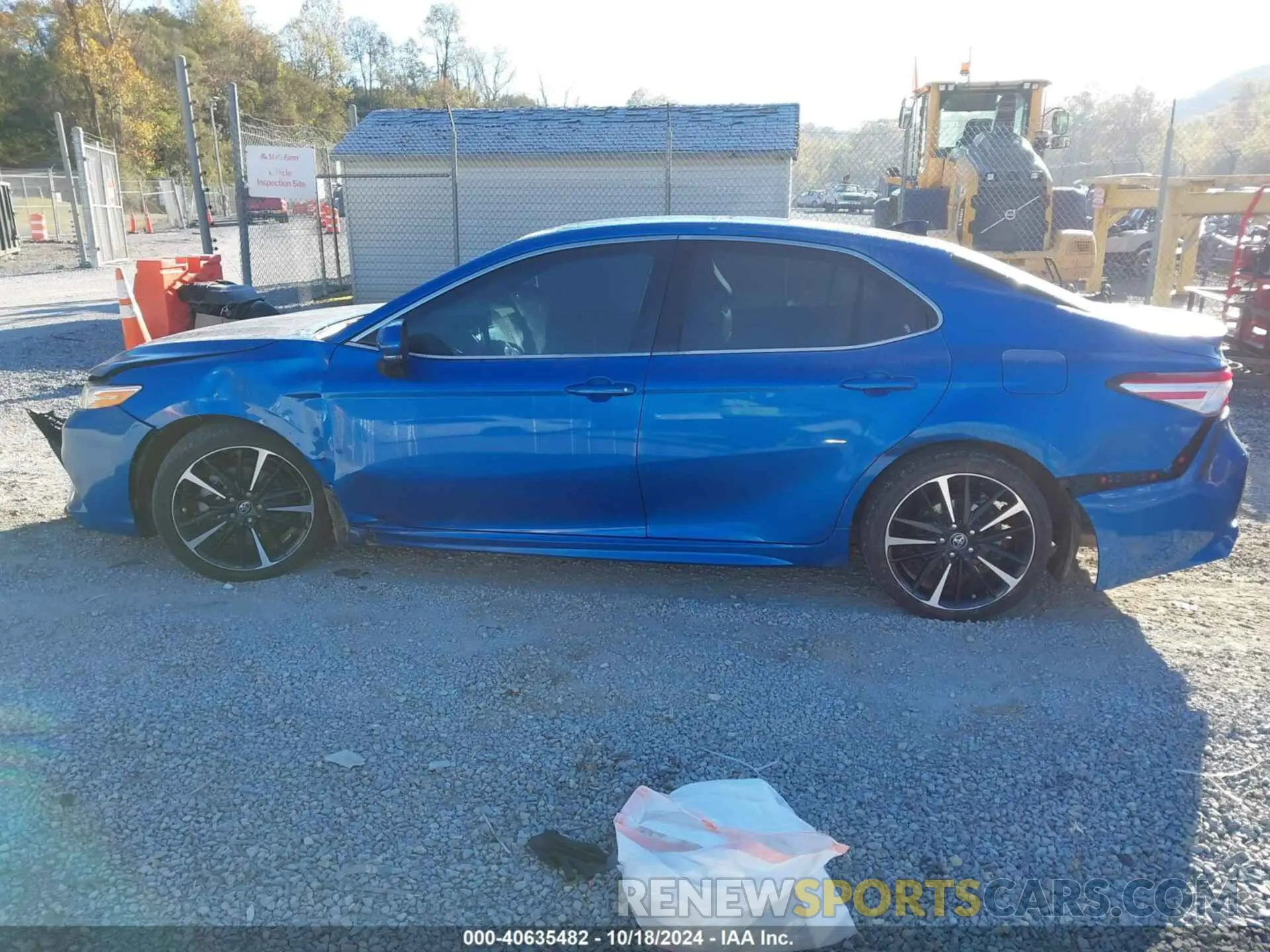 14 Photograph of a damaged car 4T1K61AKXLU314342 TOYOTA CAMRY 2020