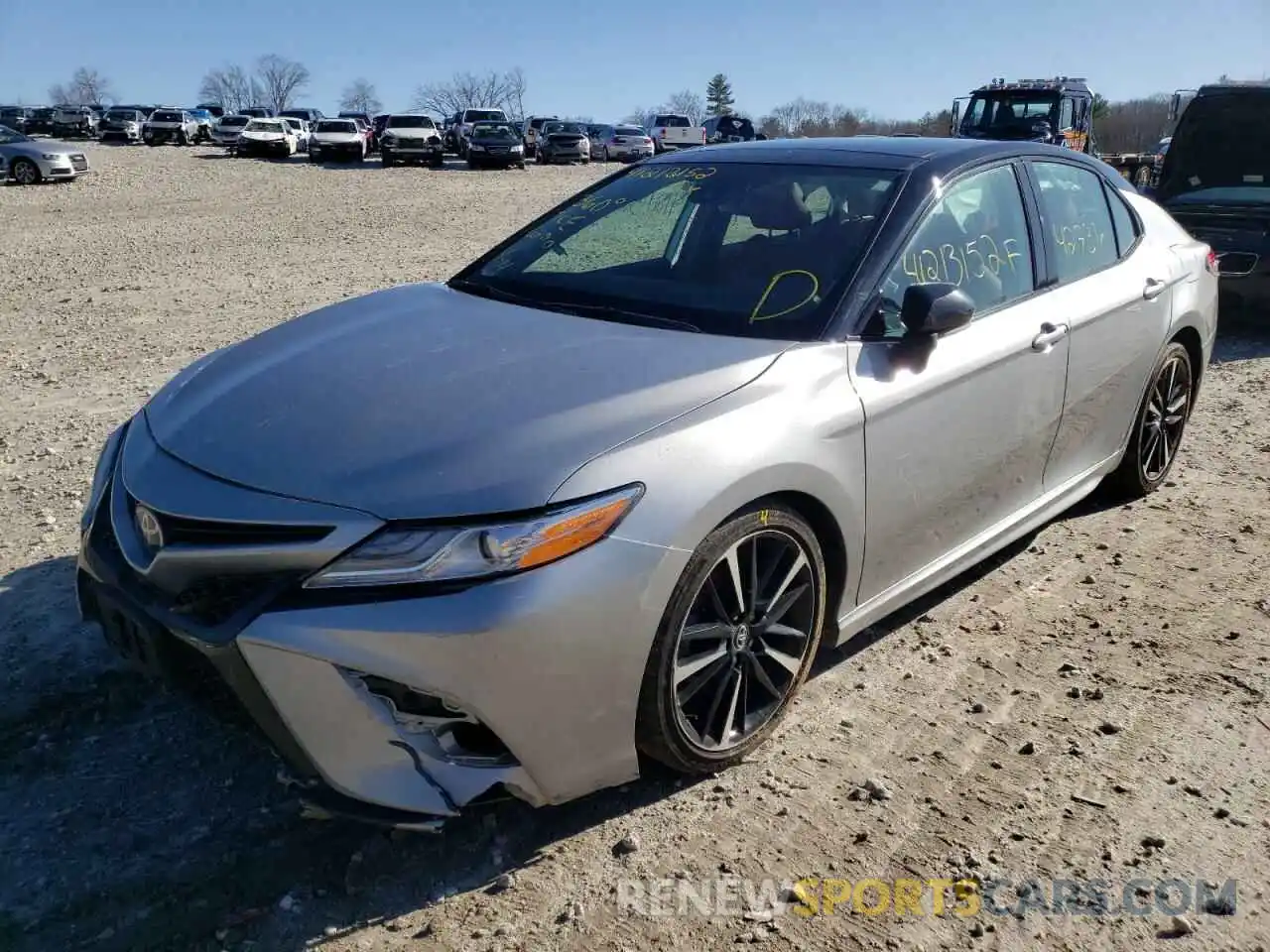 2 Photograph of a damaged car 4T1K61AKXLU323509 TOYOTA CAMRY 2020