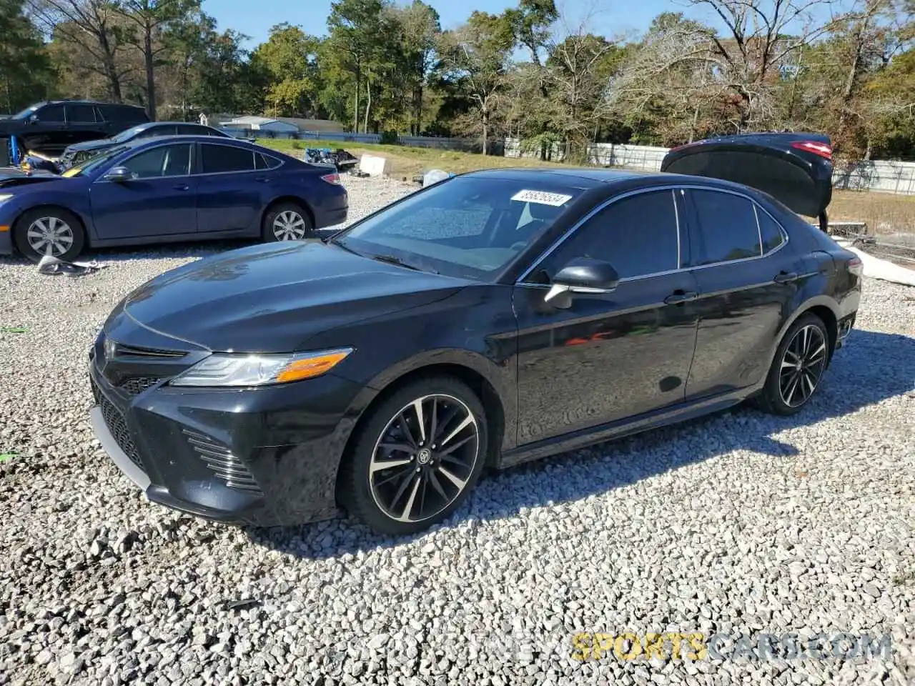 1 Photograph of a damaged car 4T1K61AKXLU361242 TOYOTA CAMRY 2020