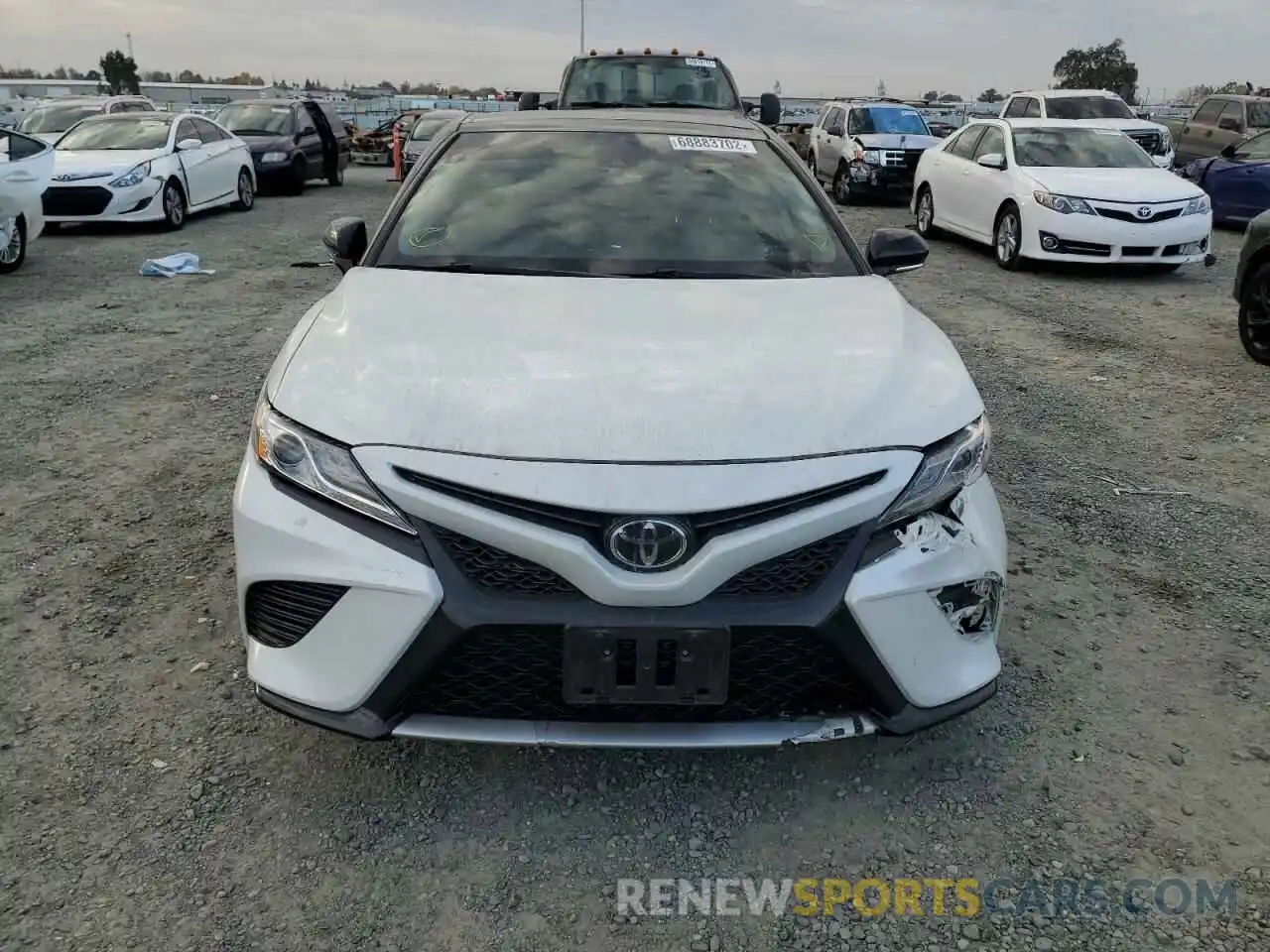 5 Photograph of a damaged car 4T1K61AKXLU371219 TOYOTA CAMRY 2020