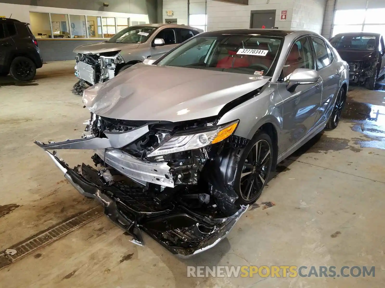 2 Photograph of a damaged car 4T1K61AKXLU391972 TOYOTA CAMRY 2020