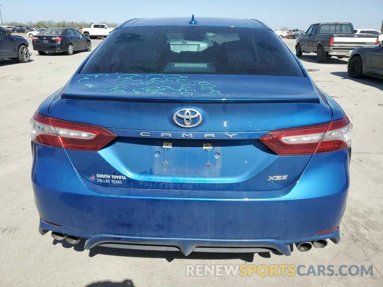 6 Photograph of a damaged car 4T1K61AKXLU399876 TOYOTA CAMRY 2020