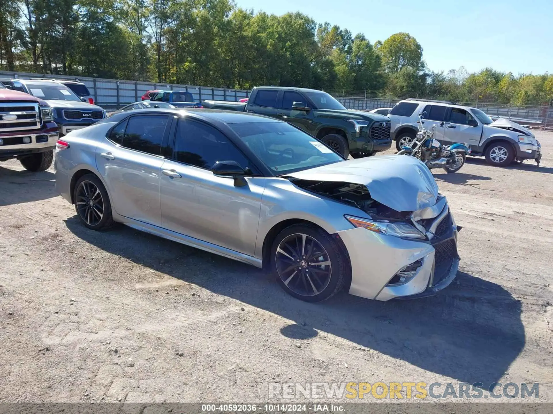 1 Photograph of a damaged car 4T1K61BK1LU006099 TOYOTA CAMRY 2020