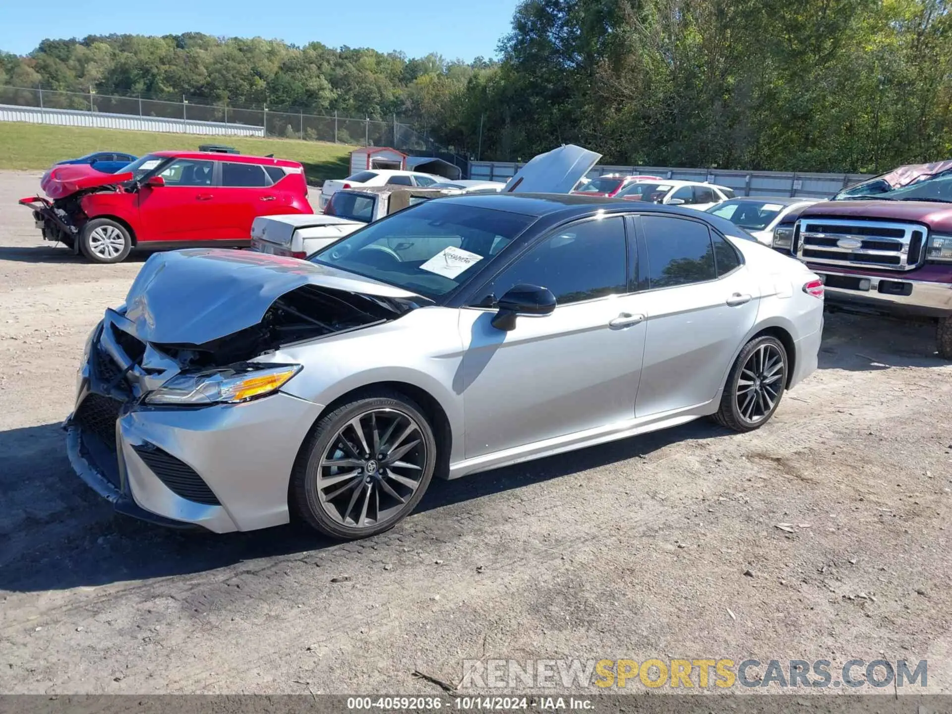 2 Photograph of a damaged car 4T1K61BK1LU006099 TOYOTA CAMRY 2020
