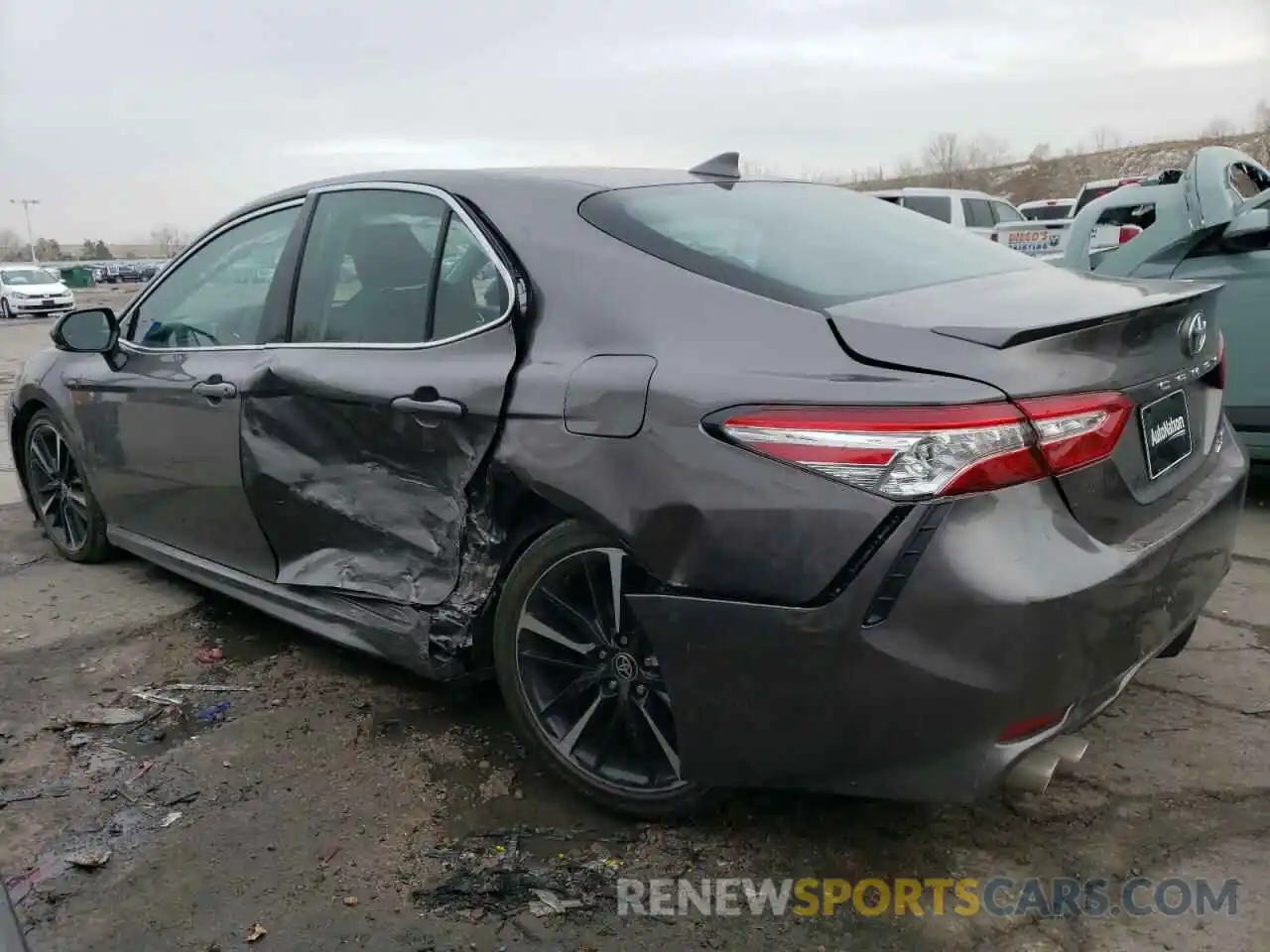 2 Photograph of a damaged car 4T1K61BK1LU011738 TOYOTA CAMRY 2020