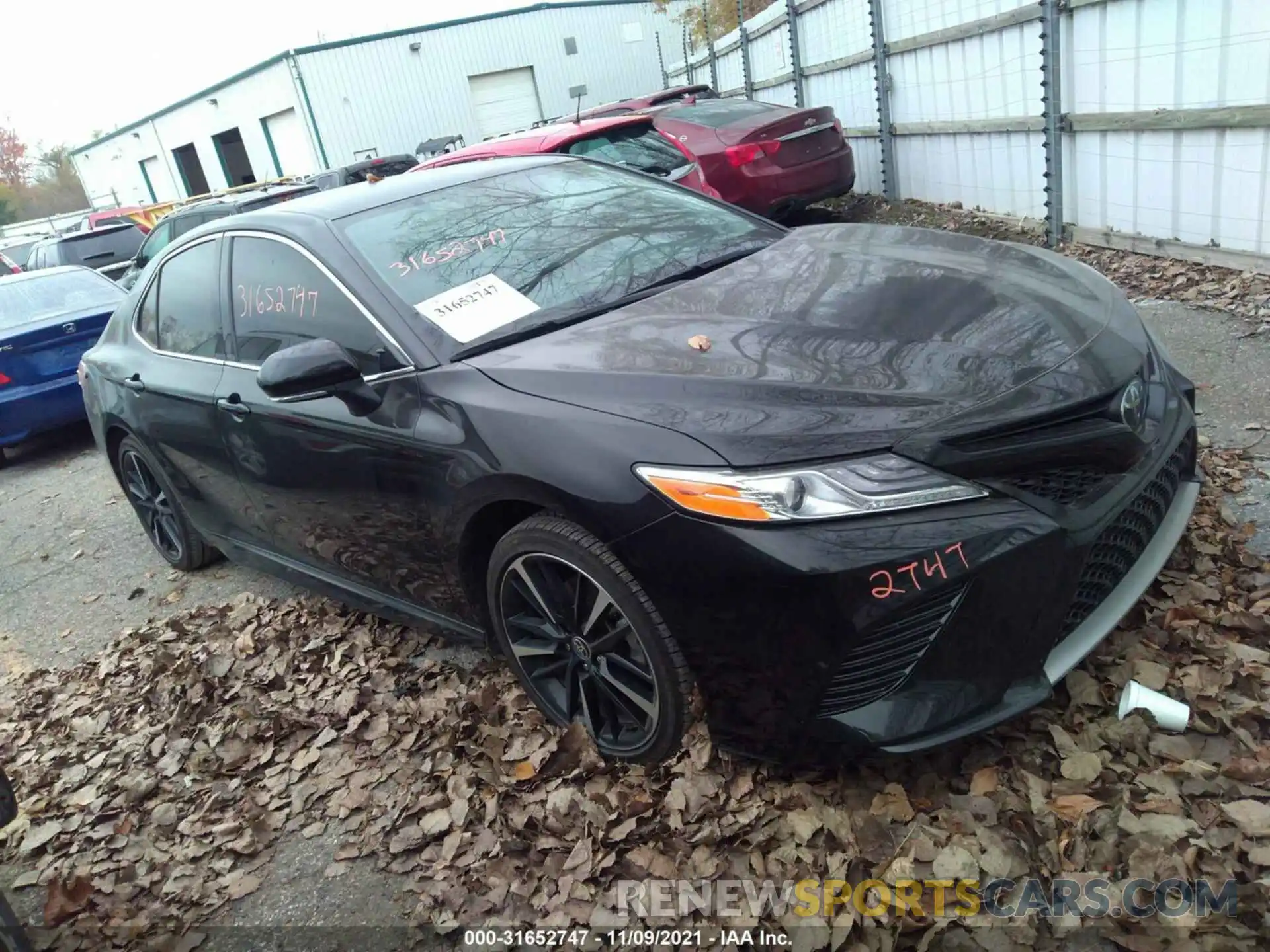 1 Photograph of a damaged car 4T1K61BK3LU008422 TOYOTA CAMRY 2020