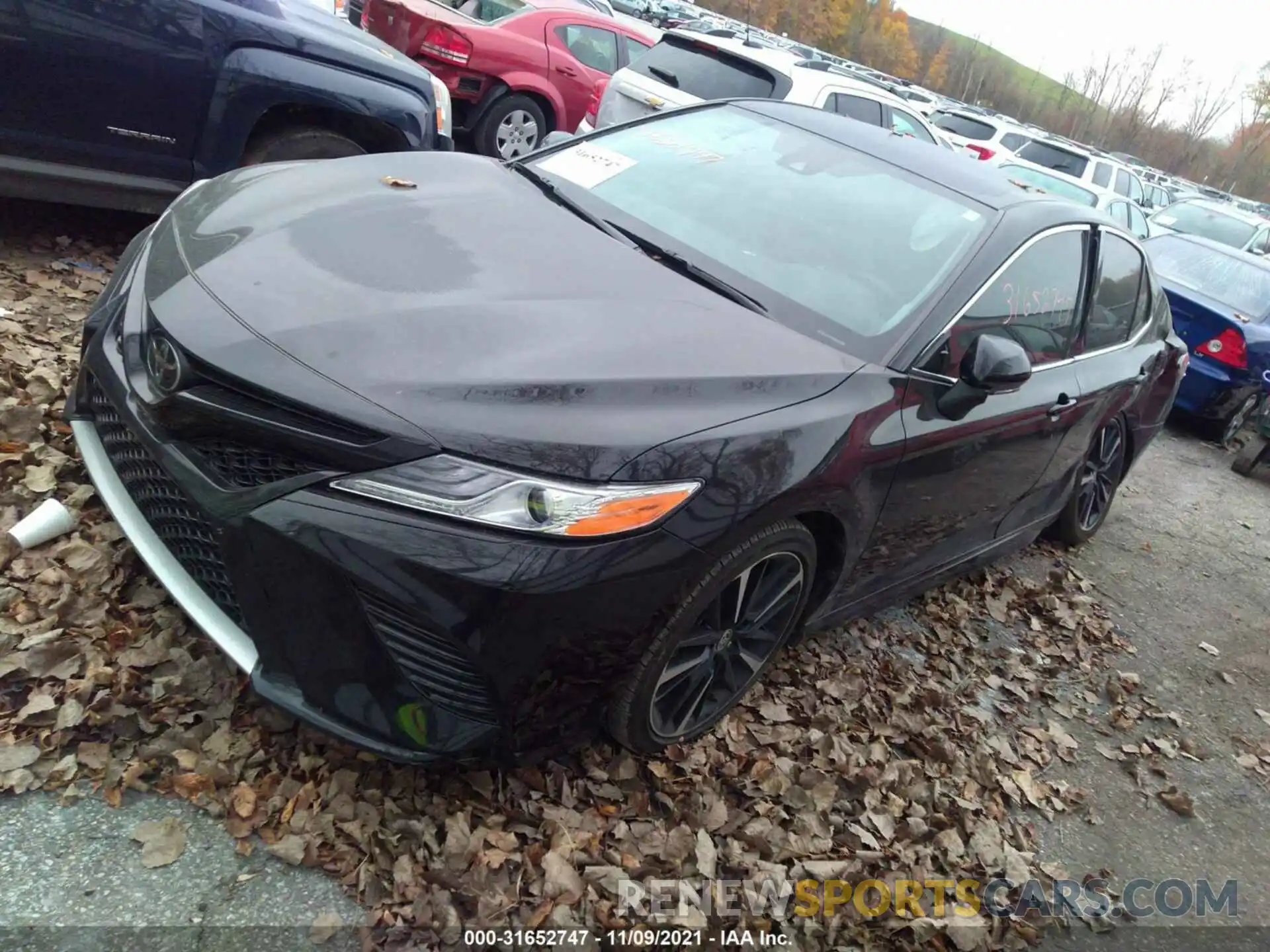 2 Photograph of a damaged car 4T1K61BK3LU008422 TOYOTA CAMRY 2020