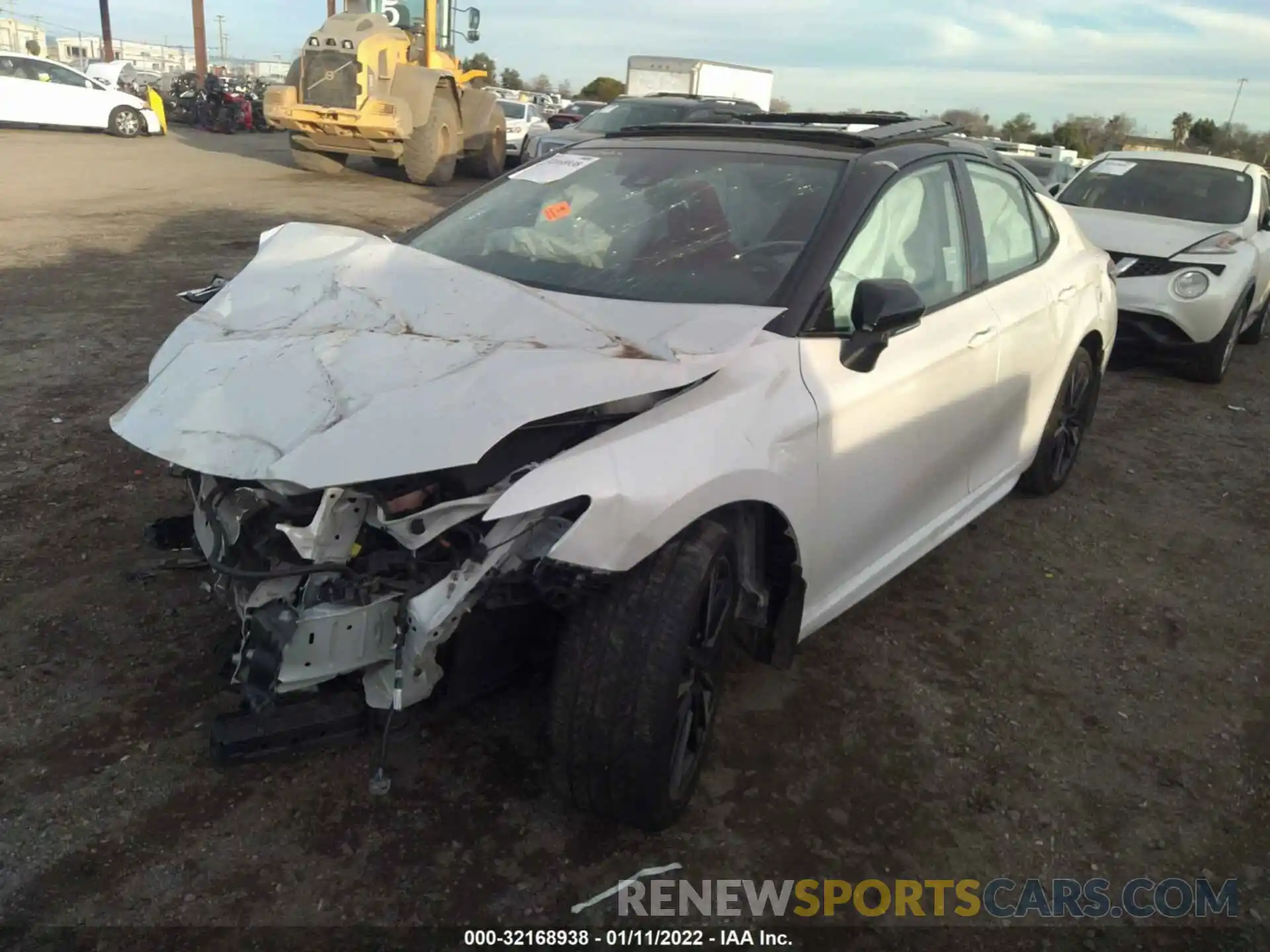 2 Photograph of a damaged car 4T1K61BK4LU003245 TOYOTA CAMRY 2020