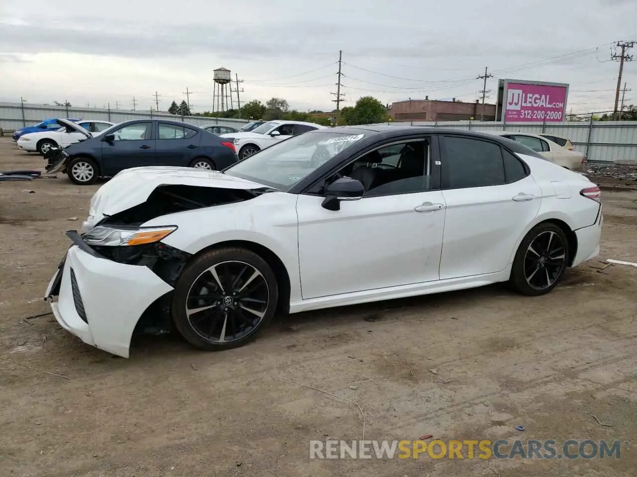 1 Photograph of a damaged car 4T1K61BK6LU001285 TOYOTA CAMRY 2020