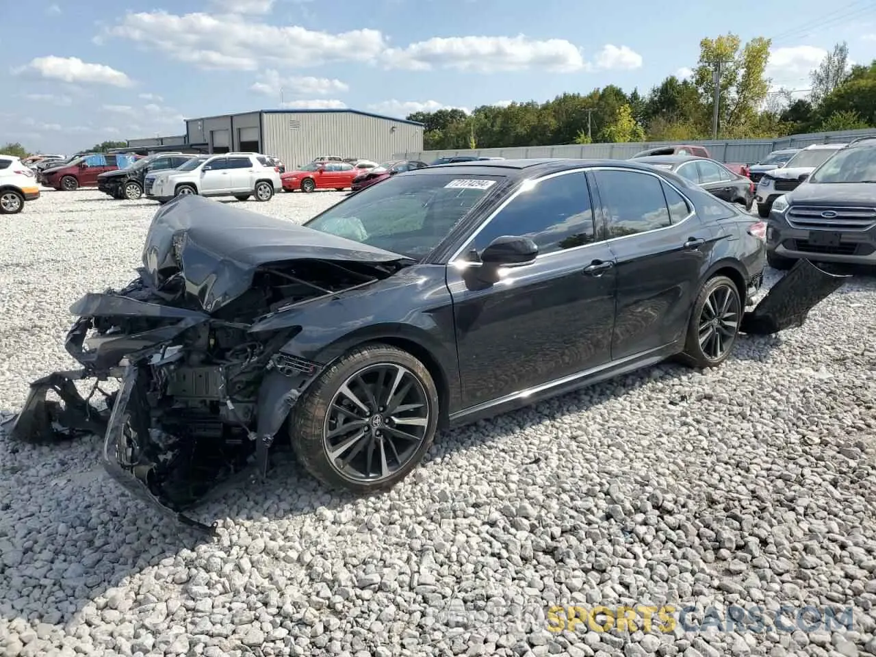 1 Photograph of a damaged car 4T1K61BK7LU001408 TOYOTA CAMRY 2020