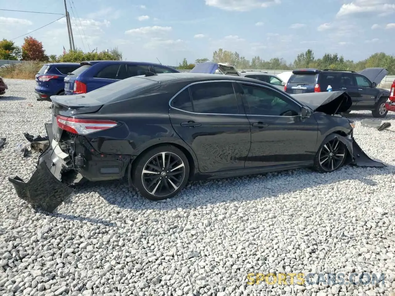 3 Photograph of a damaged car 4T1K61BK7LU001408 TOYOTA CAMRY 2020