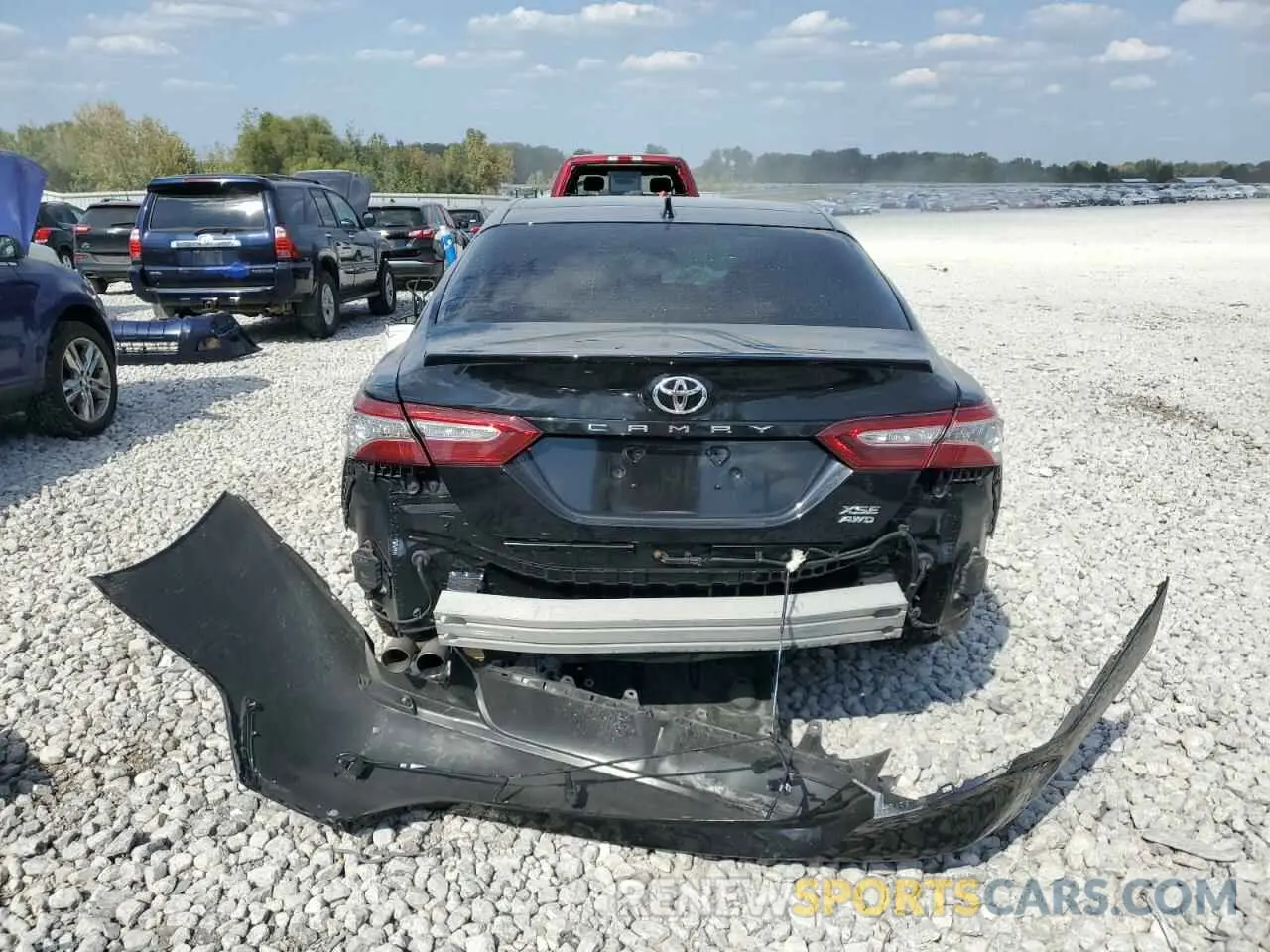 6 Photograph of a damaged car 4T1K61BK7LU001408 TOYOTA CAMRY 2020