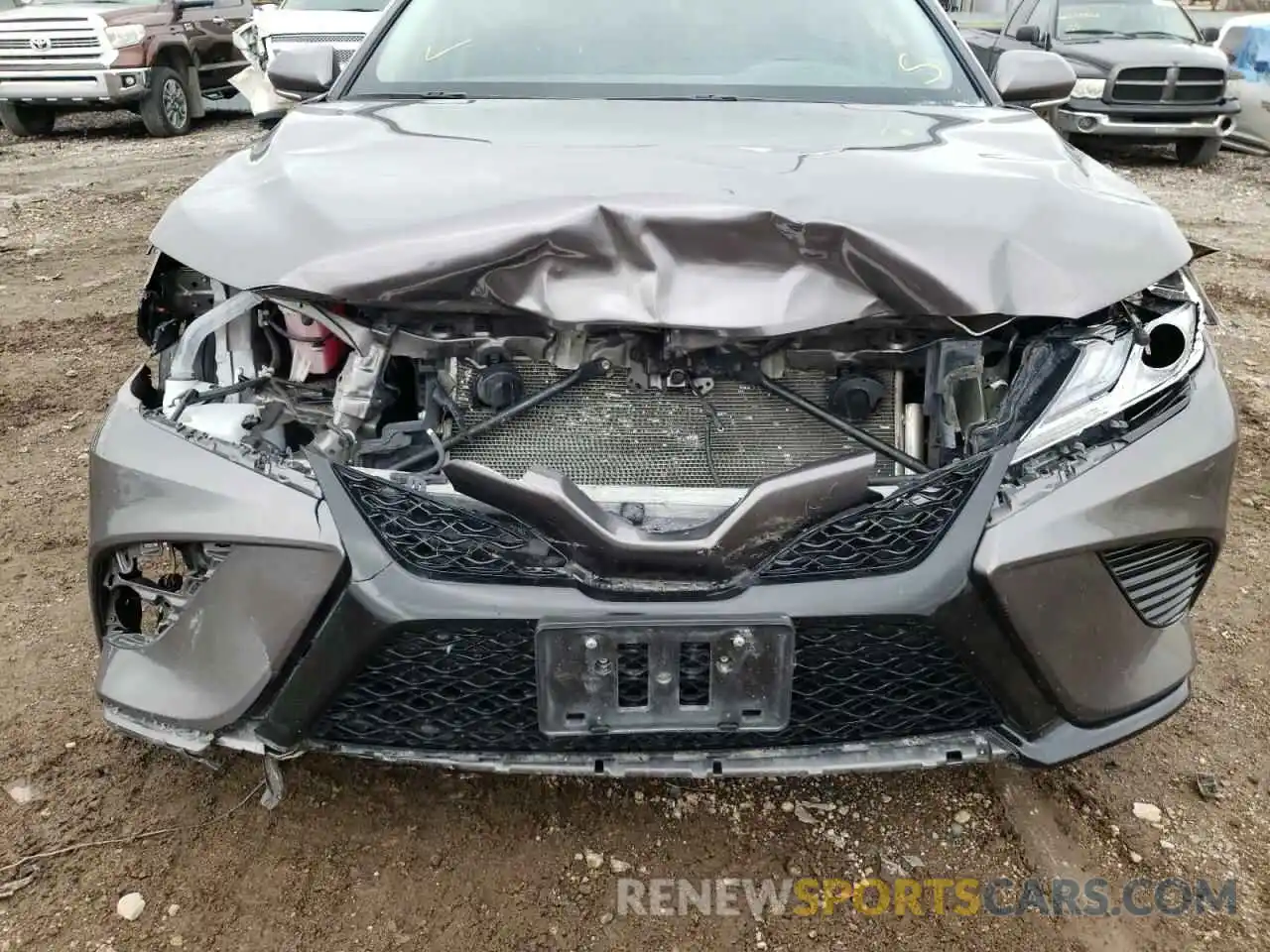 9 Photograph of a damaged car 4T1K61BK7LU014269 TOYOTA CAMRY 2020