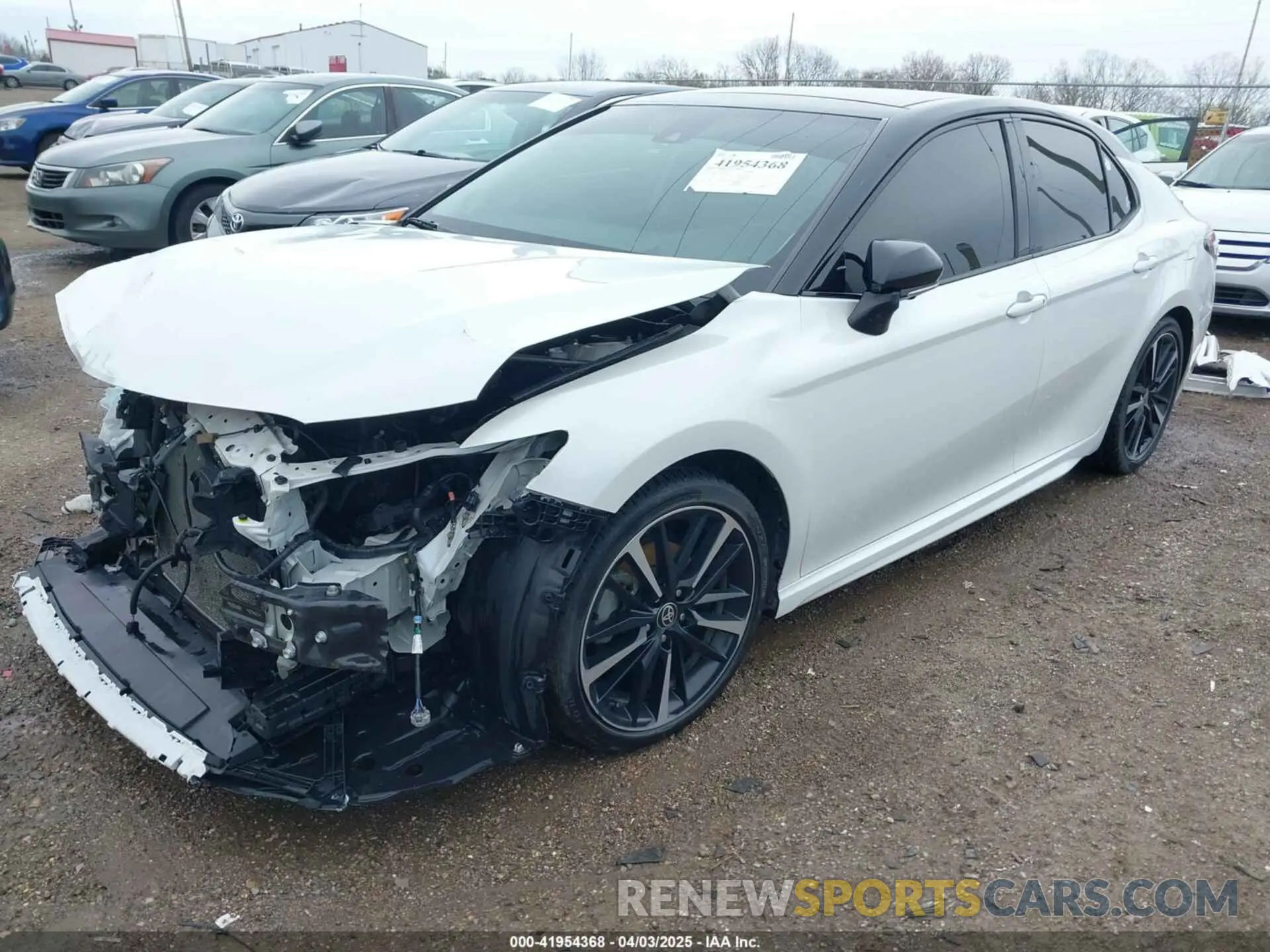 2 Photograph of a damaged car 4T1K61BK7LU015793 TOYOTA CAMRY 2020