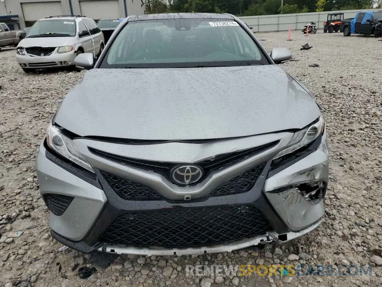 5 Photograph of a damaged car 4T1K61BK8LU018119 TOYOTA CAMRY 2020