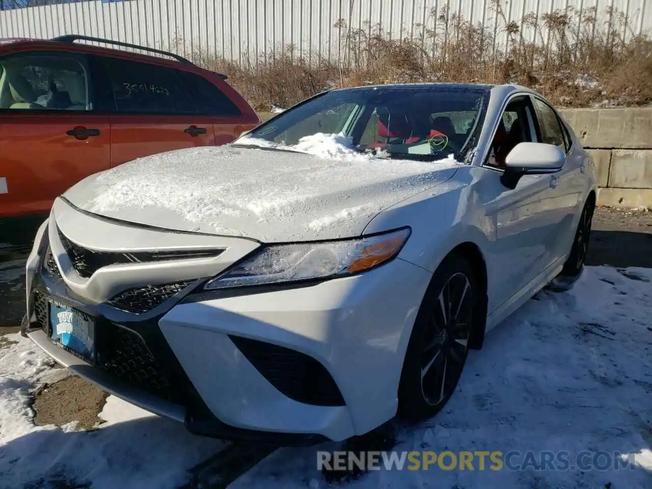 2 Photograph of a damaged car 4T1K61BK9LU013835 TOYOTA CAMRY 2020